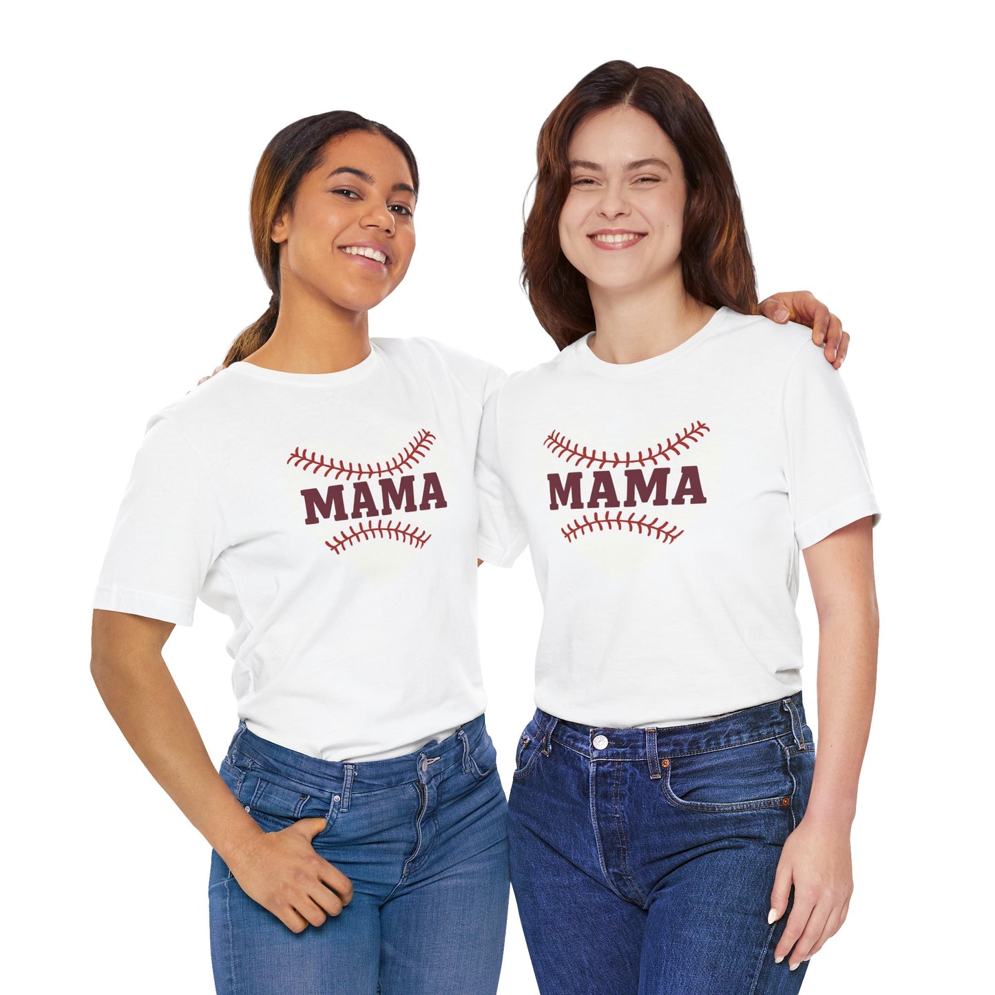 Baseball Mama Tee, Soft Unisex Tee for Baseball Moms, Sports Shirt, Gift for Mother’s Day, Casual Wear, Family Game Day