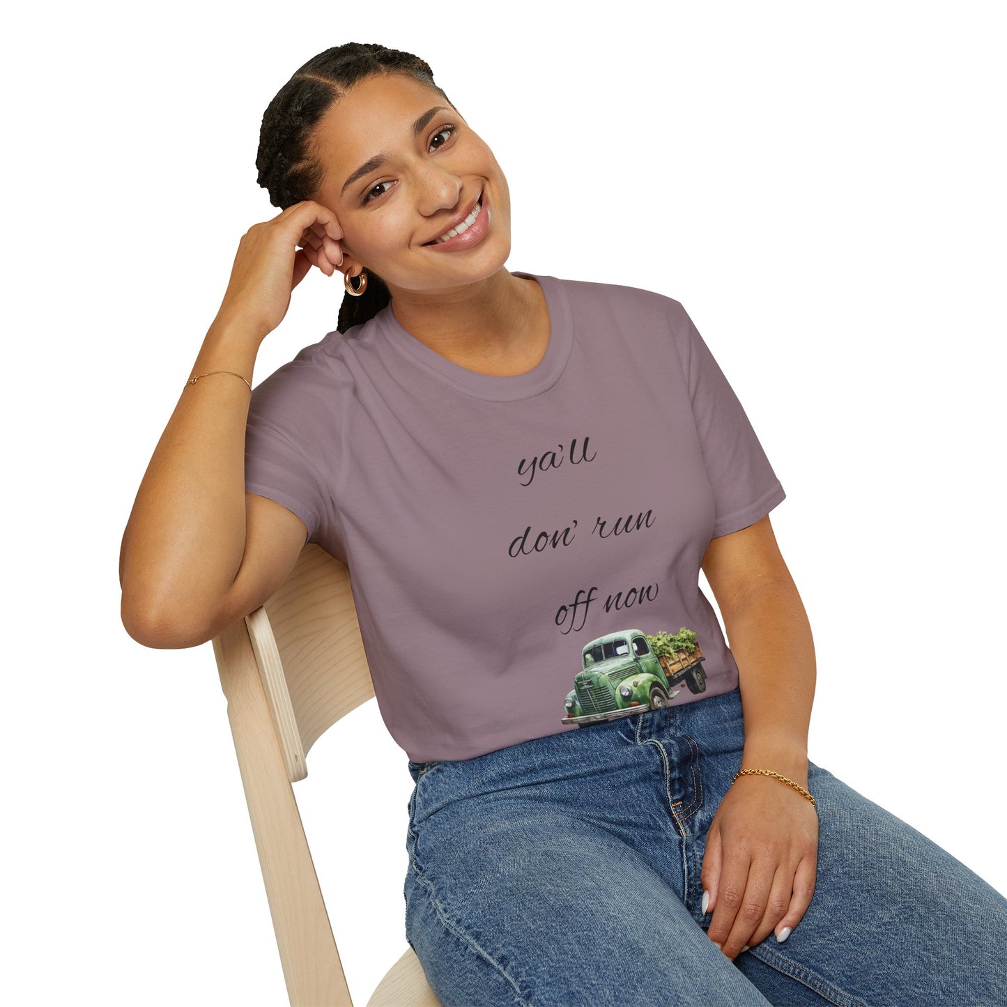 Vintage Truck Inspirational T-Shirt, Gardening Gift, Country Style Apparel, Unisex Tee, Perfect for Nature Lovers