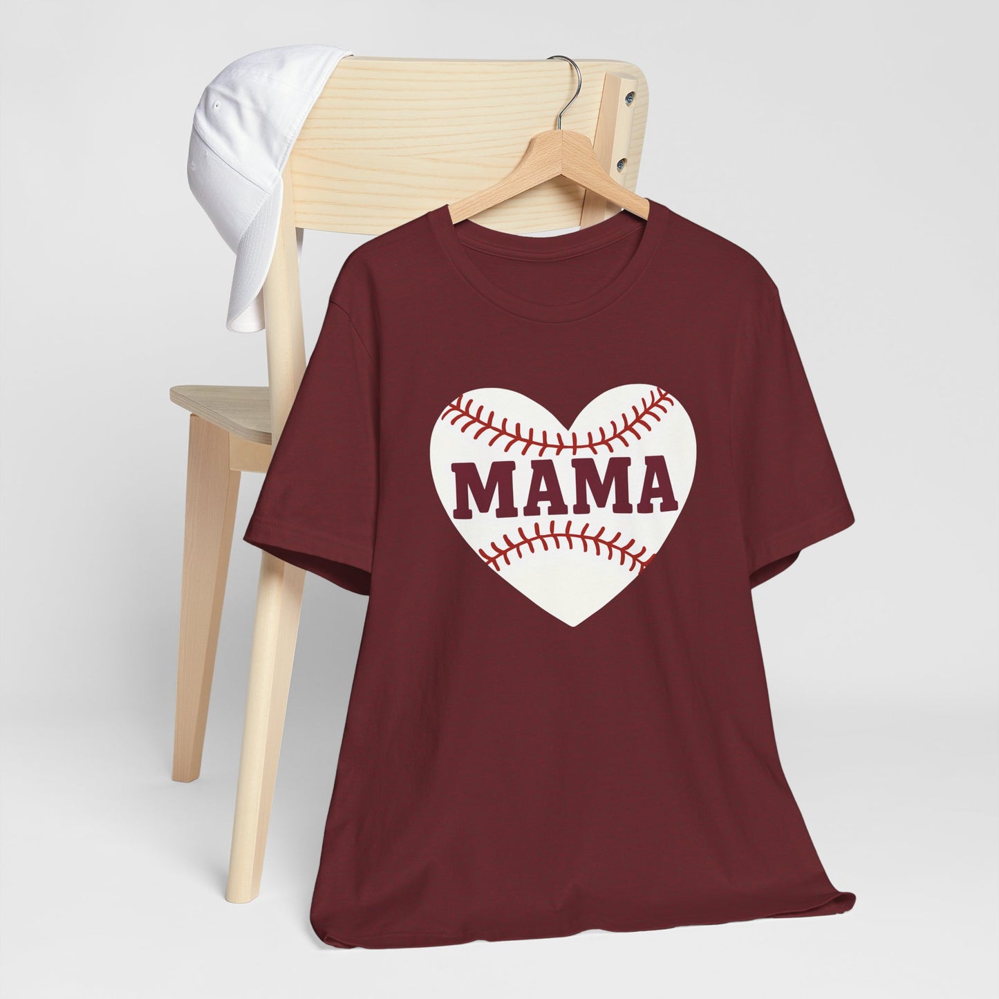 Baseball Mama Tee, Soft Unisex Tee for Baseball Moms, Sports Shirt, Gift for Mother’s Day, Casual Wear, Family Game Day