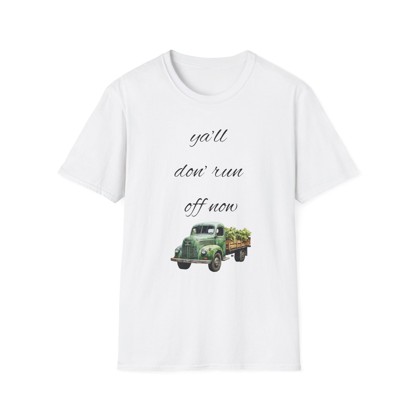 Vintage Truck Inspirational T-Shirt, Gardening Gift, Country Style Apparel, Unisex Tee, Perfect for Nature Lovers