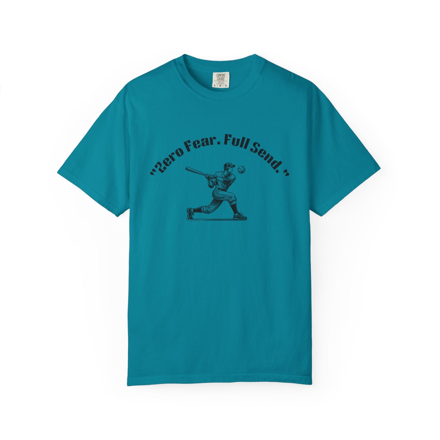 Youth Garment-Dyed T-shirt Zero Fear Full Send Moto Tee
