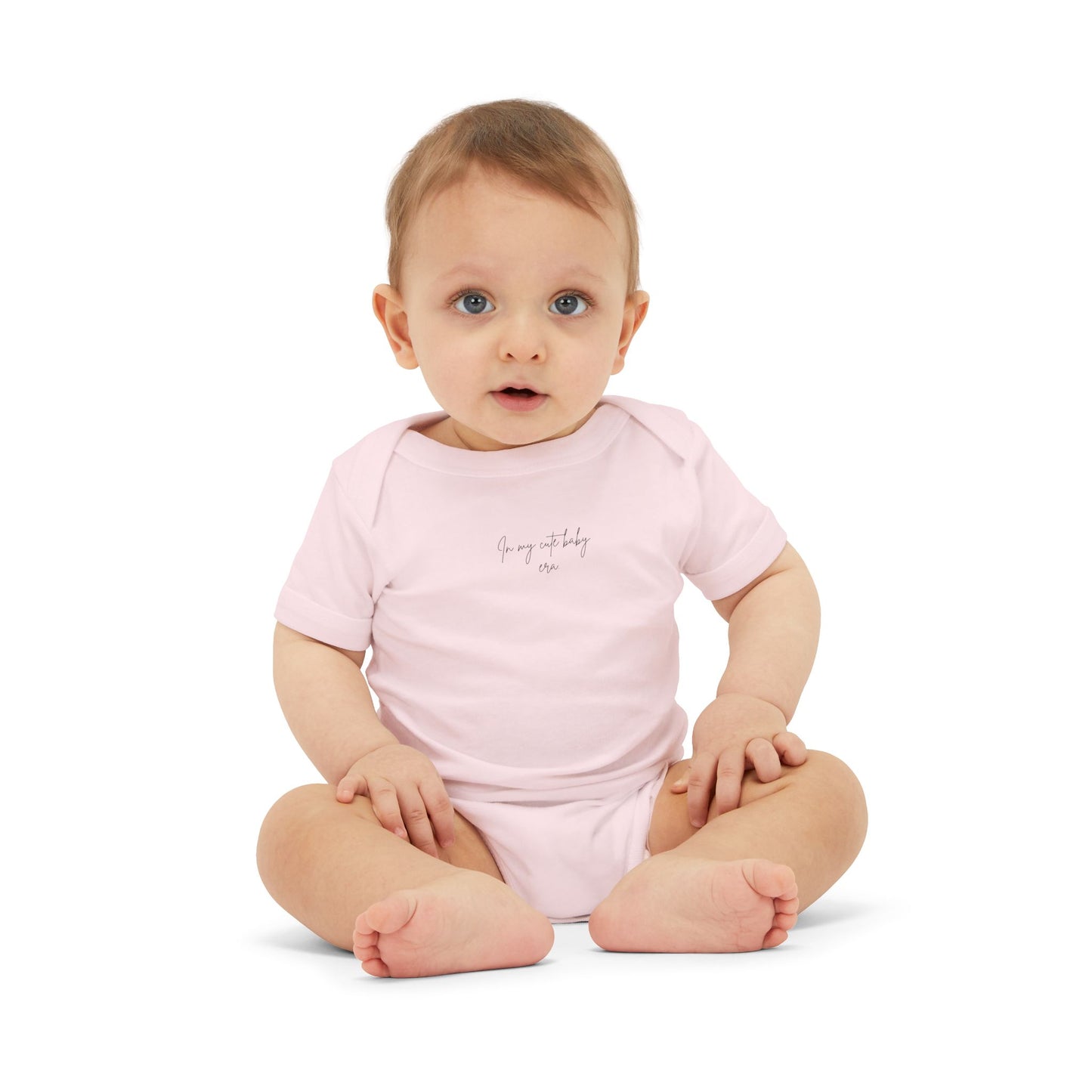 Pink Infant Jersey One Piece - " In my cute Baby ere phase" Soft Baby Bodysuit, Cute Newborn Outfit, Baby Shower Gift, Comfortable Everyday Wear, Little One Apparel
