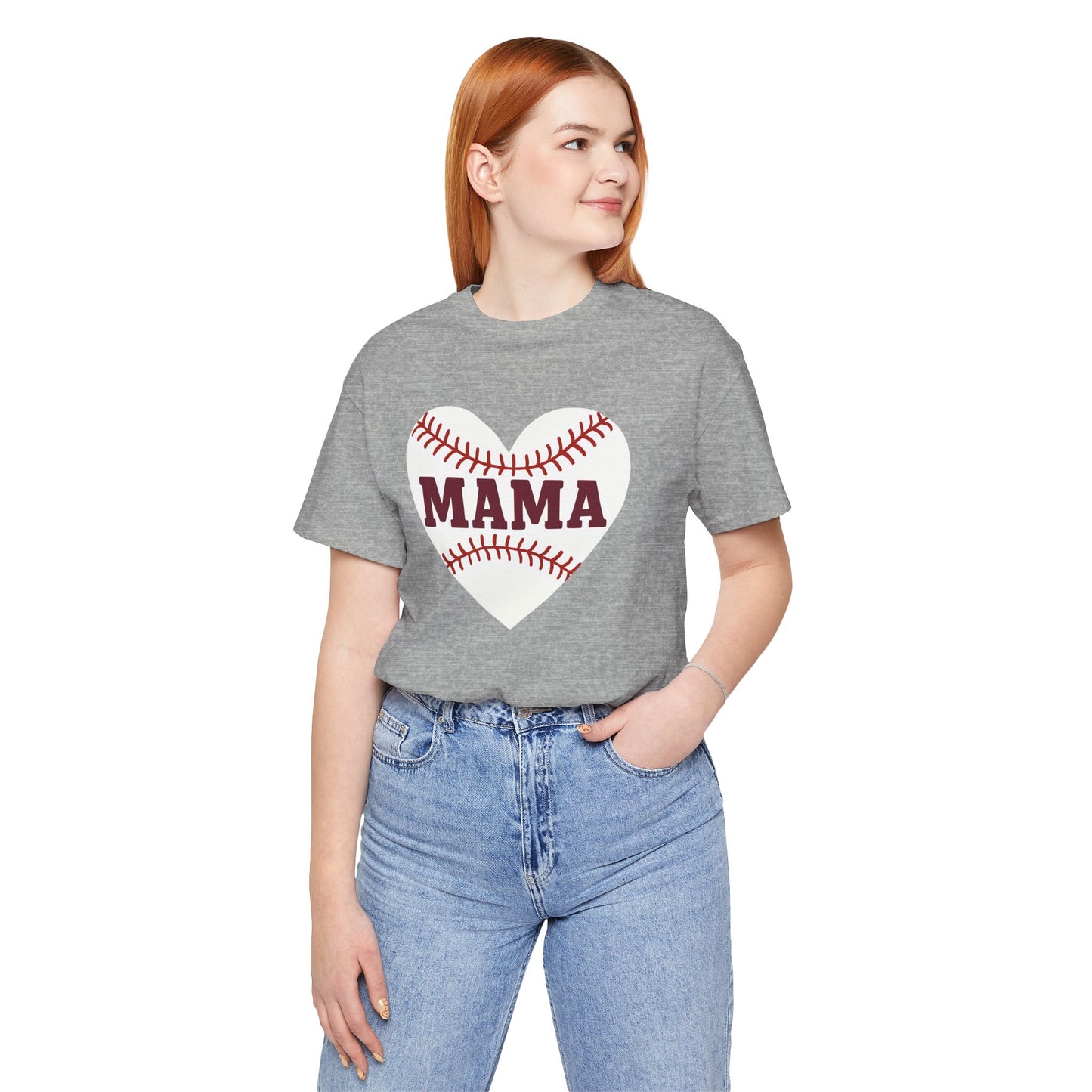 Baseball Mama Tee, Soft Unisex Tee for Baseball Moms, Sports Shirt, Gift for Mother’s Day, Casual Wear, Family Game Day