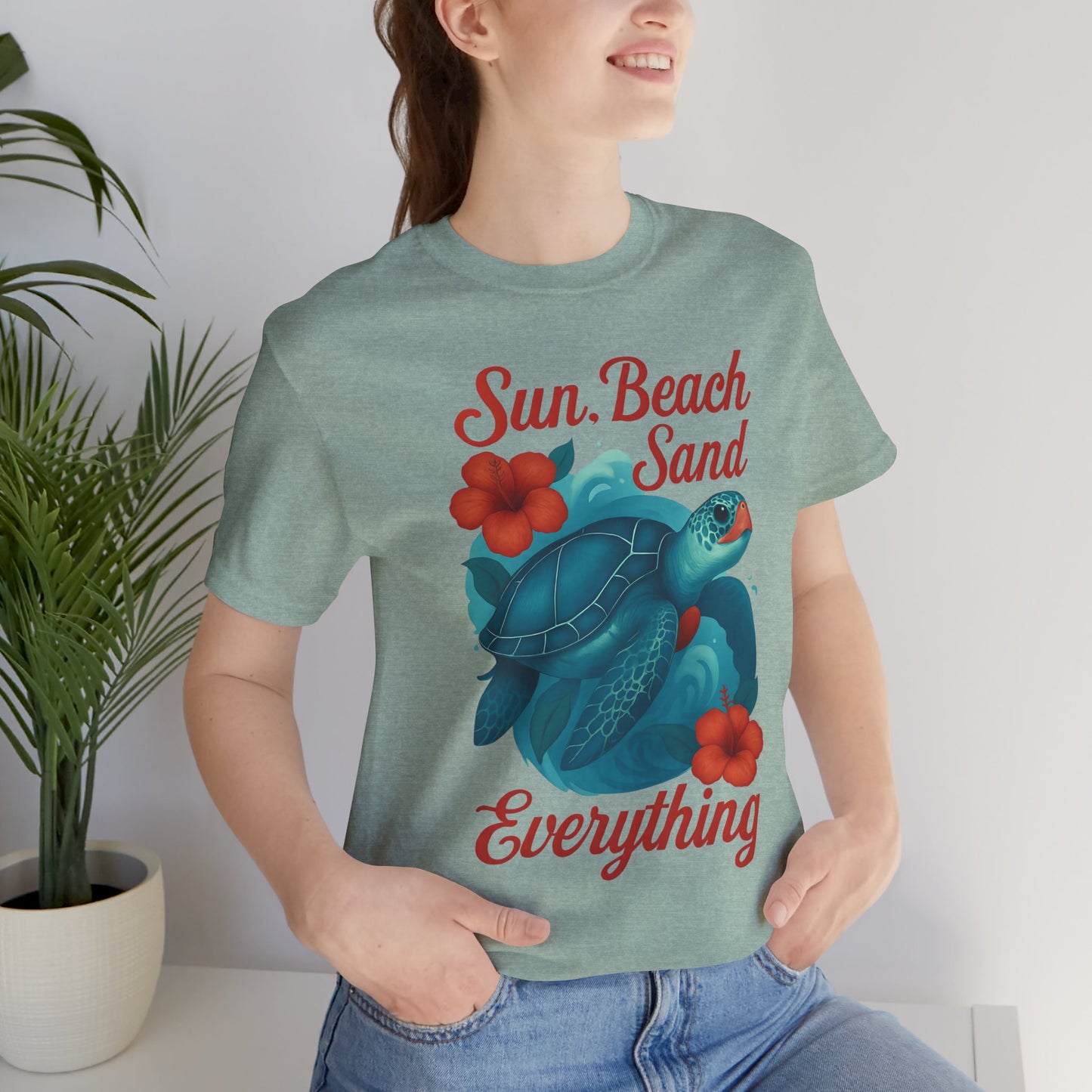 Sun Beach Sand Unisex Tee