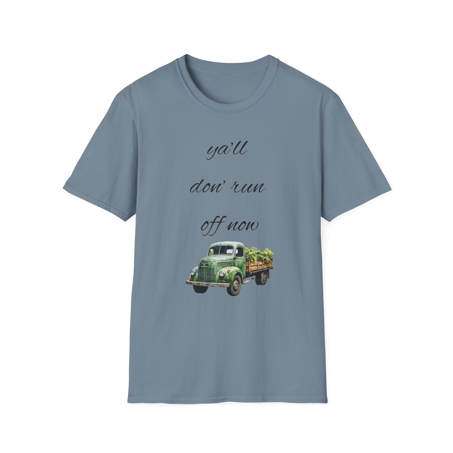 Vintage Truck Inspirational T-Shirt, Gardening Gift, Country Style Apparel, Unisex Tee, Perfect for Nature Lovers