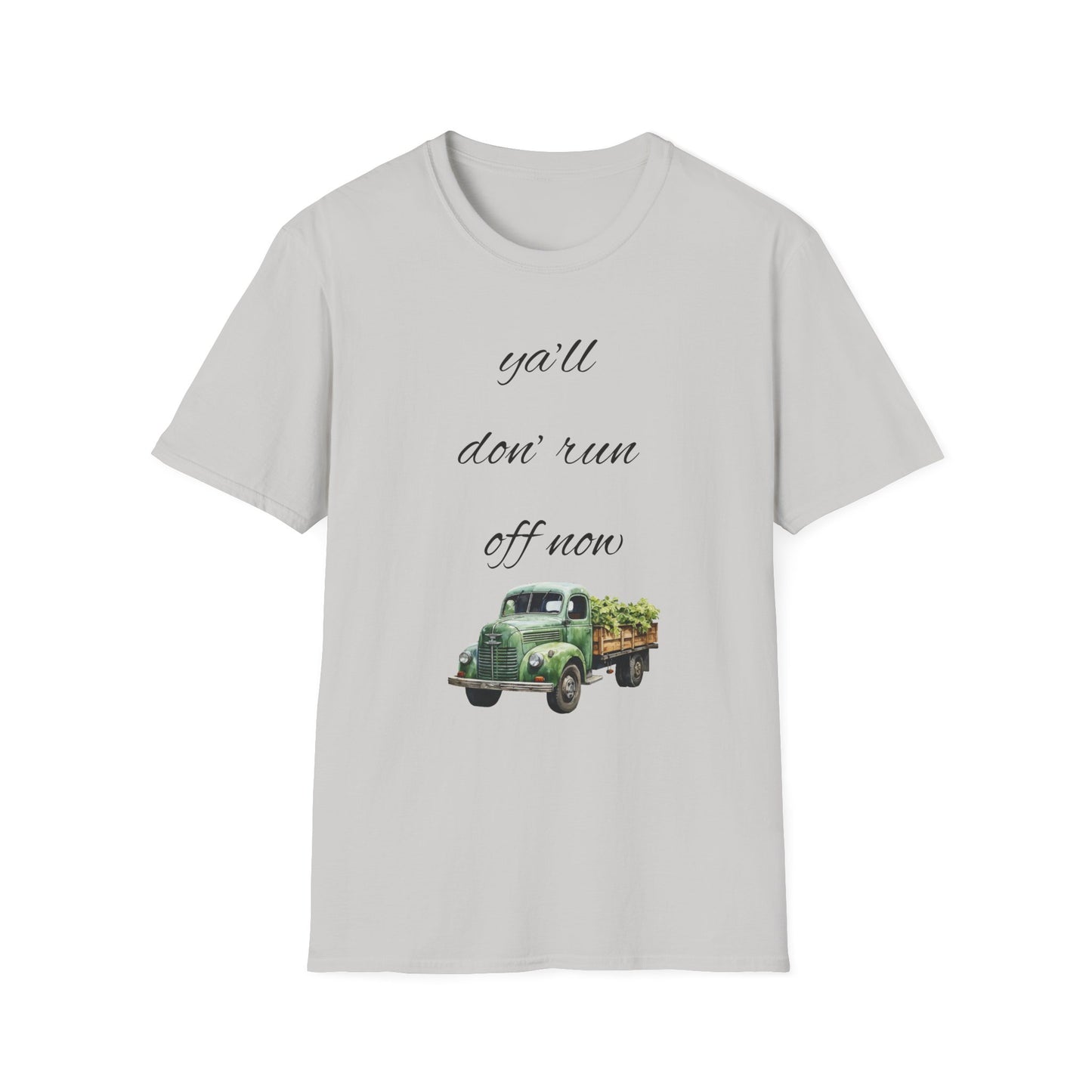 Vintage Truck Inspirational T-Shirt, Gardening Gift, Country Style Apparel, Unisex Tee, Perfect for Nature Lovers