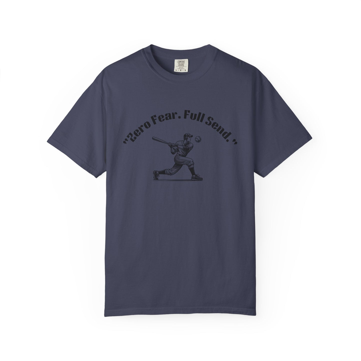 Youth Garment-Dyed T-shirt Zero Fear Full Send Moto Tee