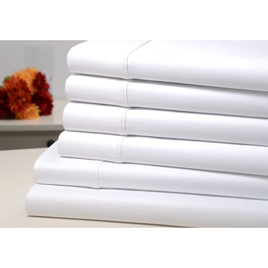 Kathy Ireland 1500 Thread Count Bamboo Cotton 6 pc Sheet Set