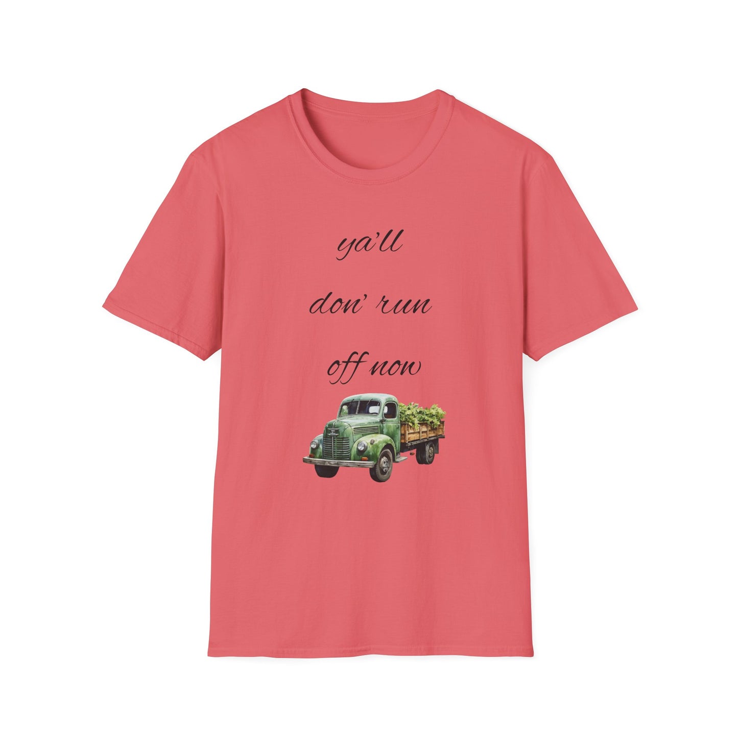 Vintage Truck Inspirational T-Shirt, Gardening Gift, Country Style Apparel, Unisex Tee, Perfect for Nature Lovers