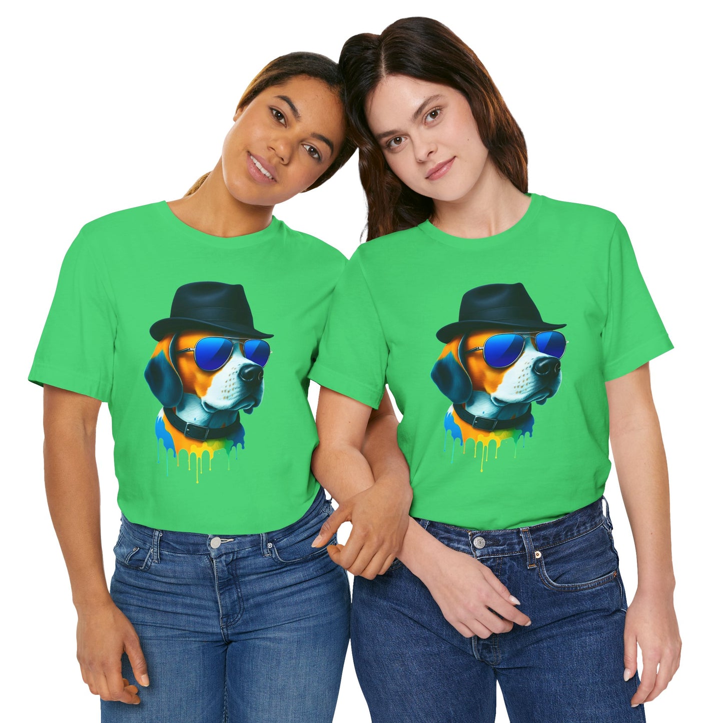 Cool Dog Graphic Tee | Fun Pet Lover T-shirt, Gift for Dog Owners, Casual Wear, Summer Style, Animal Art Apparel