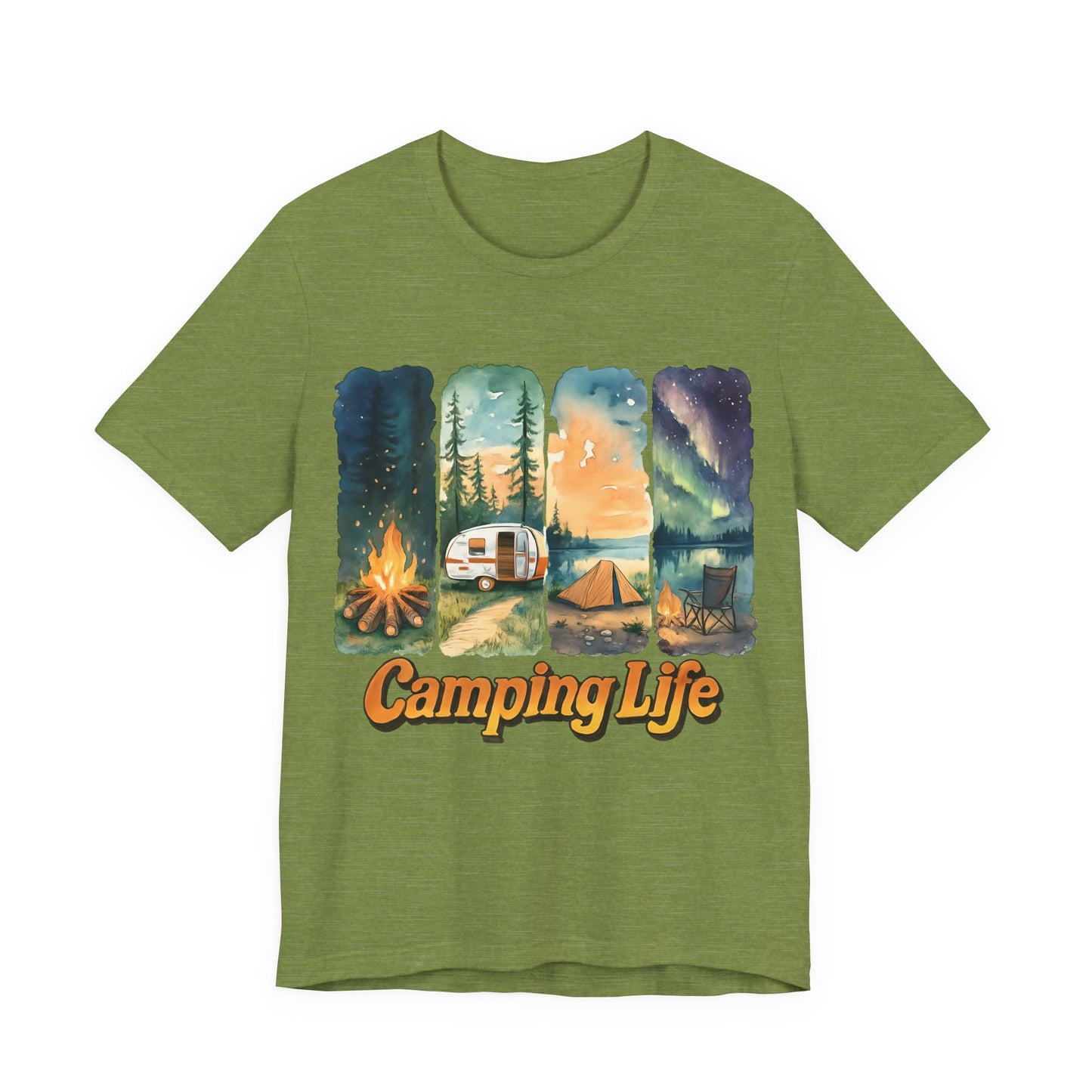 Camping Life Unisex Tee | Outdoor Adventure Shirt, Nature Lover Gift, Camping Apparel, Travel T-Shirt, Weekend Getaway Outfit