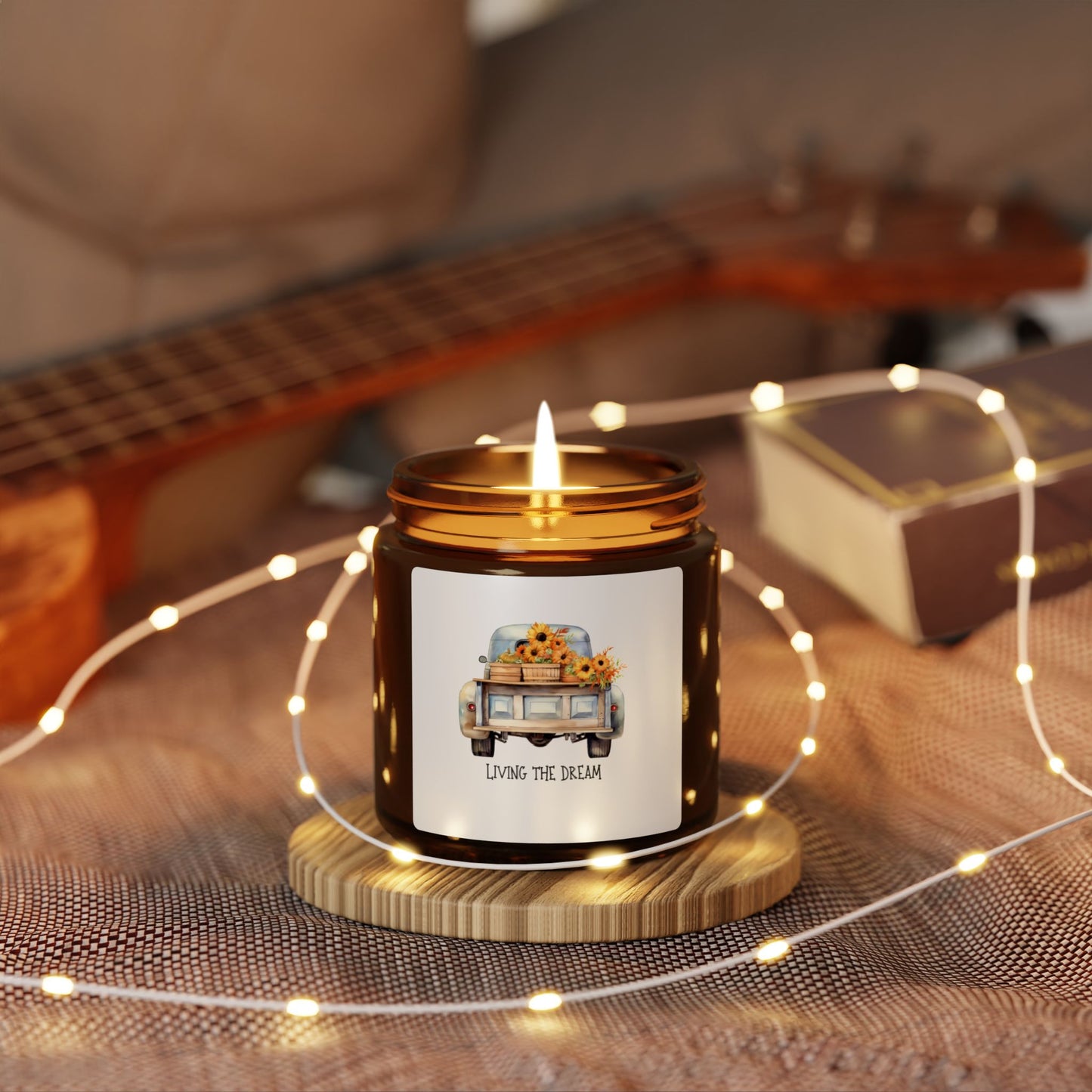 Dreamy Scented Soy Candle - Perfect for Home Decor, Gifts, Self-Care, Cozy Nights, Aromatherapy