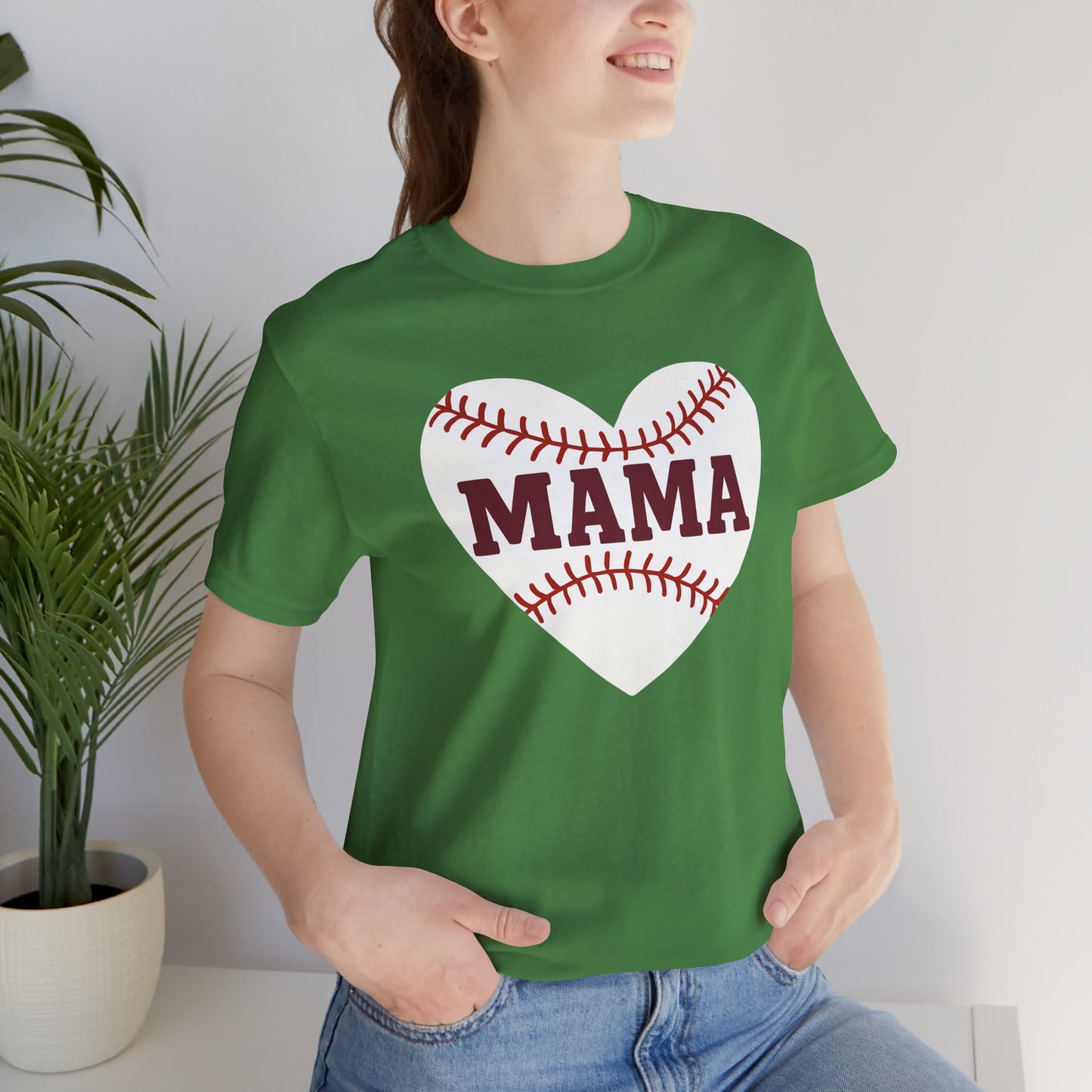 Baseball Mama Tee, Soft Unisex Tee for Baseball Moms, Sports Shirt, Gift for Mother’s Day, Casual Wear, Family Game Day