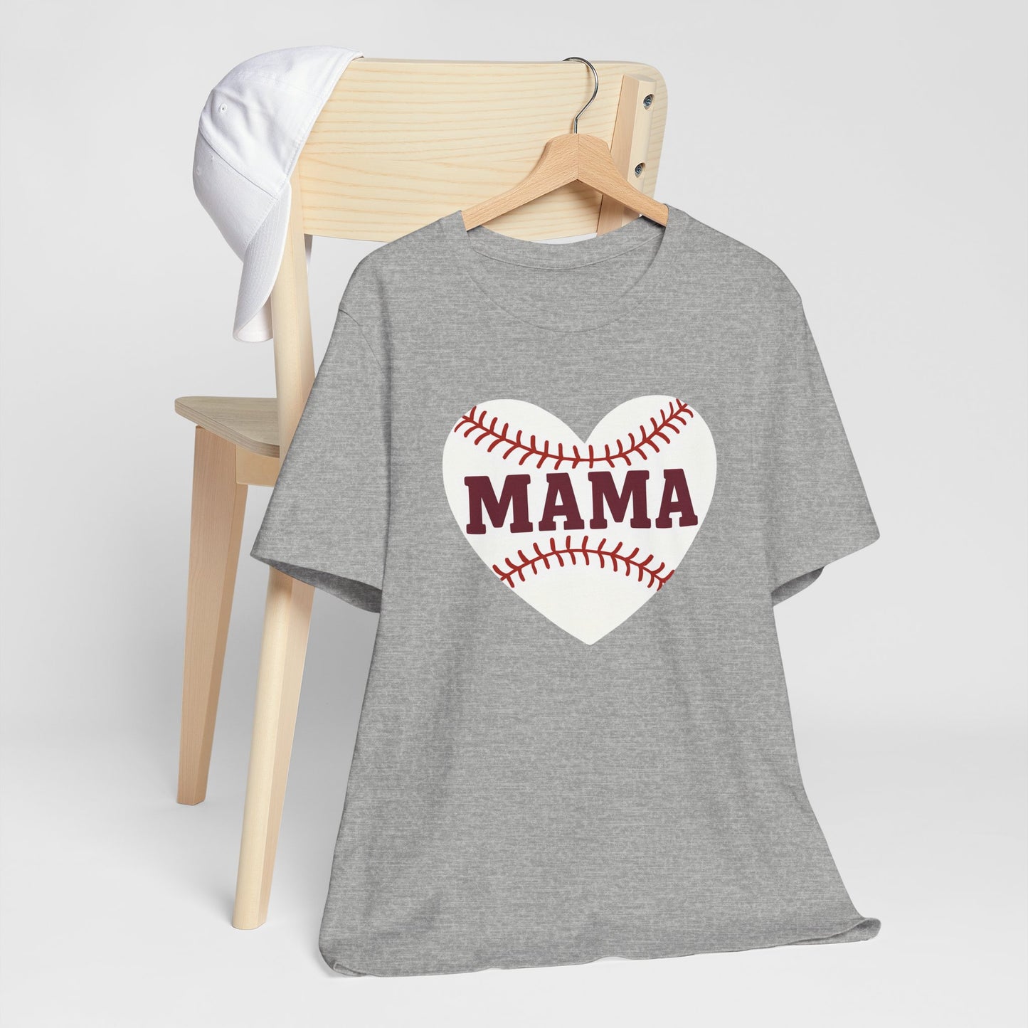 Baseball Mama Tee, Soft Unisex Tee for Baseball Moms, Sports Shirt, Gift for Mother’s Day, Casual Wear, Family Game Day