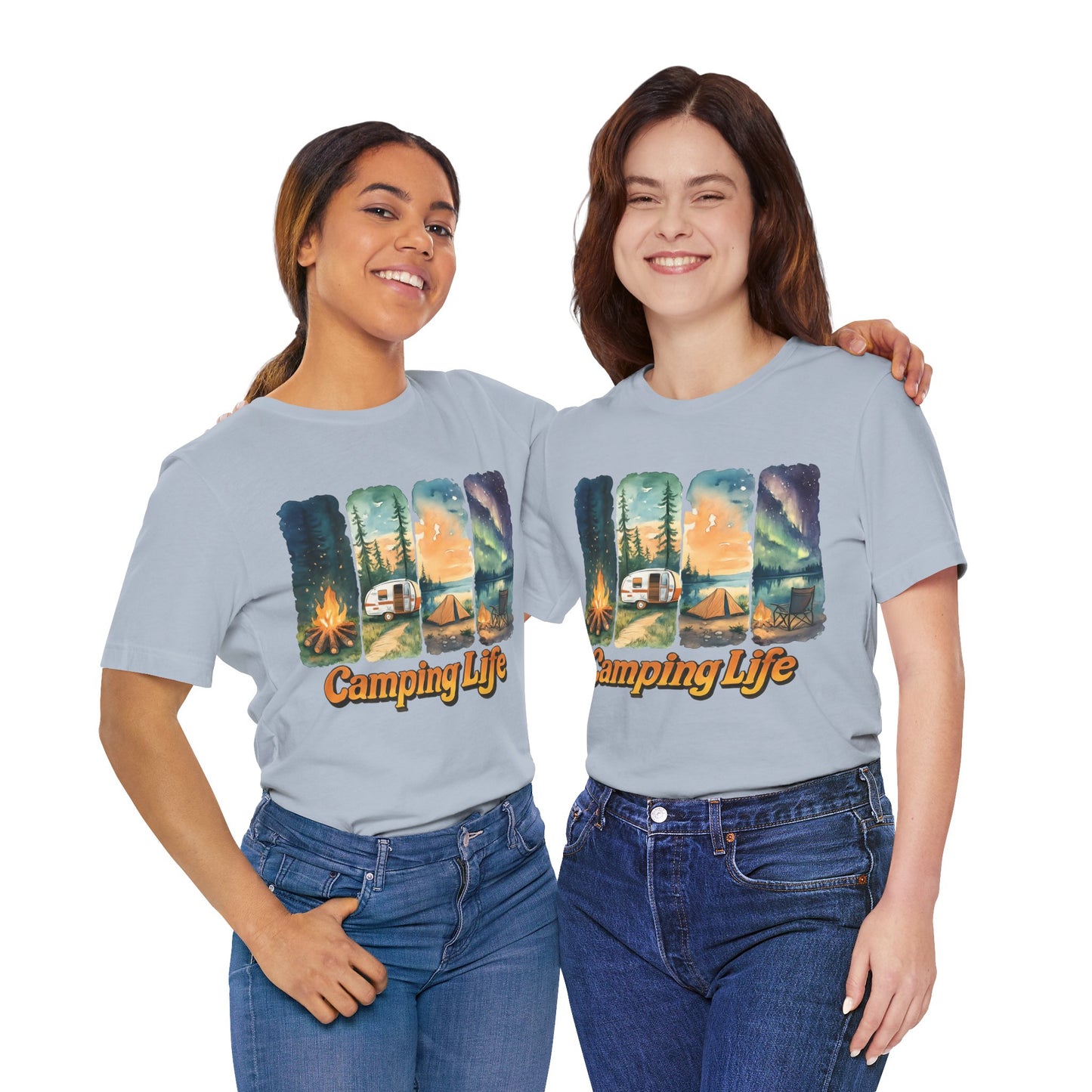 Camping Life Unisex Tee | Outdoor Adventure Shirt, Nature Lover Gift, Camping Apparel, Travel T-Shirt, Weekend Getaway Outfit