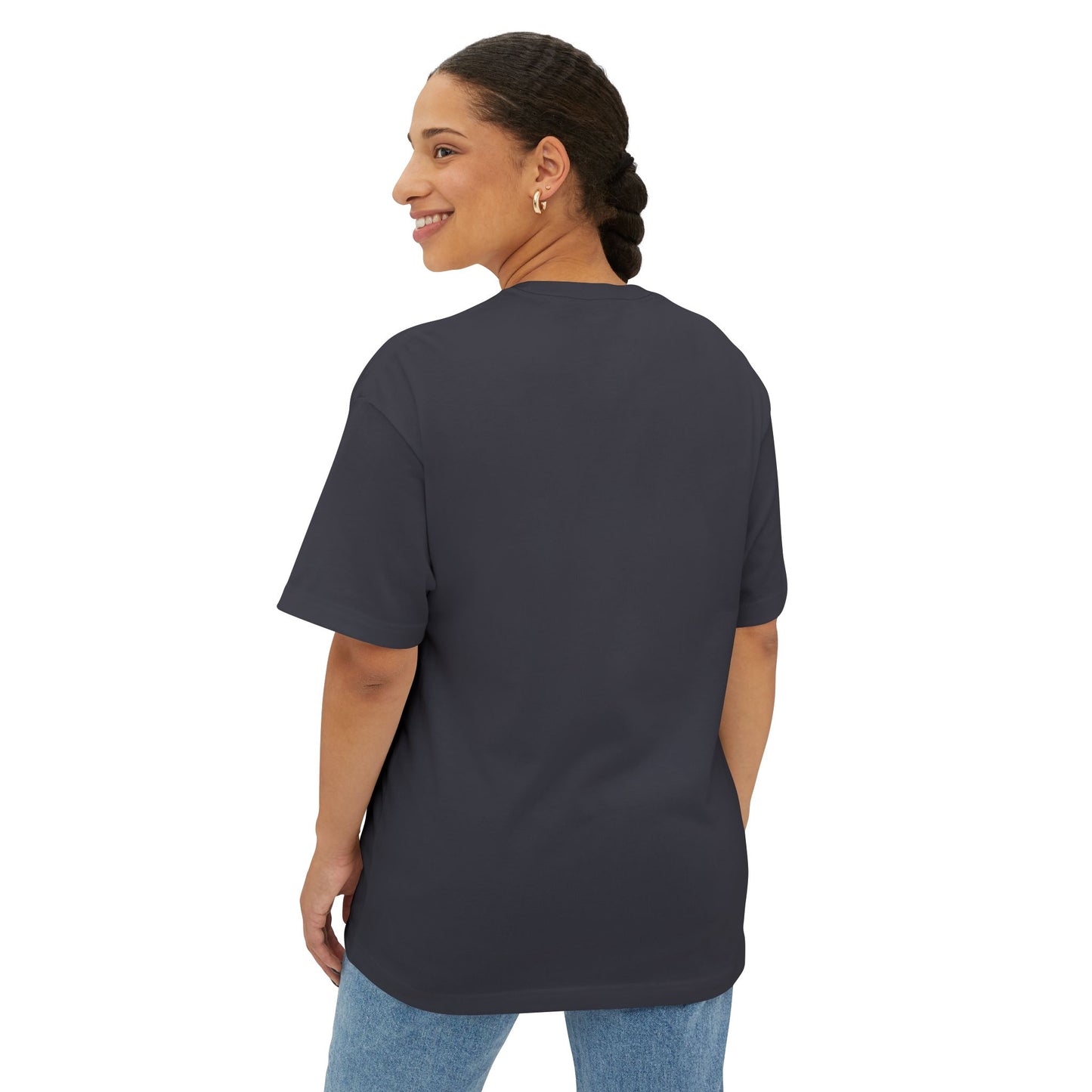 Oversized Tee Smiley Cowboy and Bow Shirt