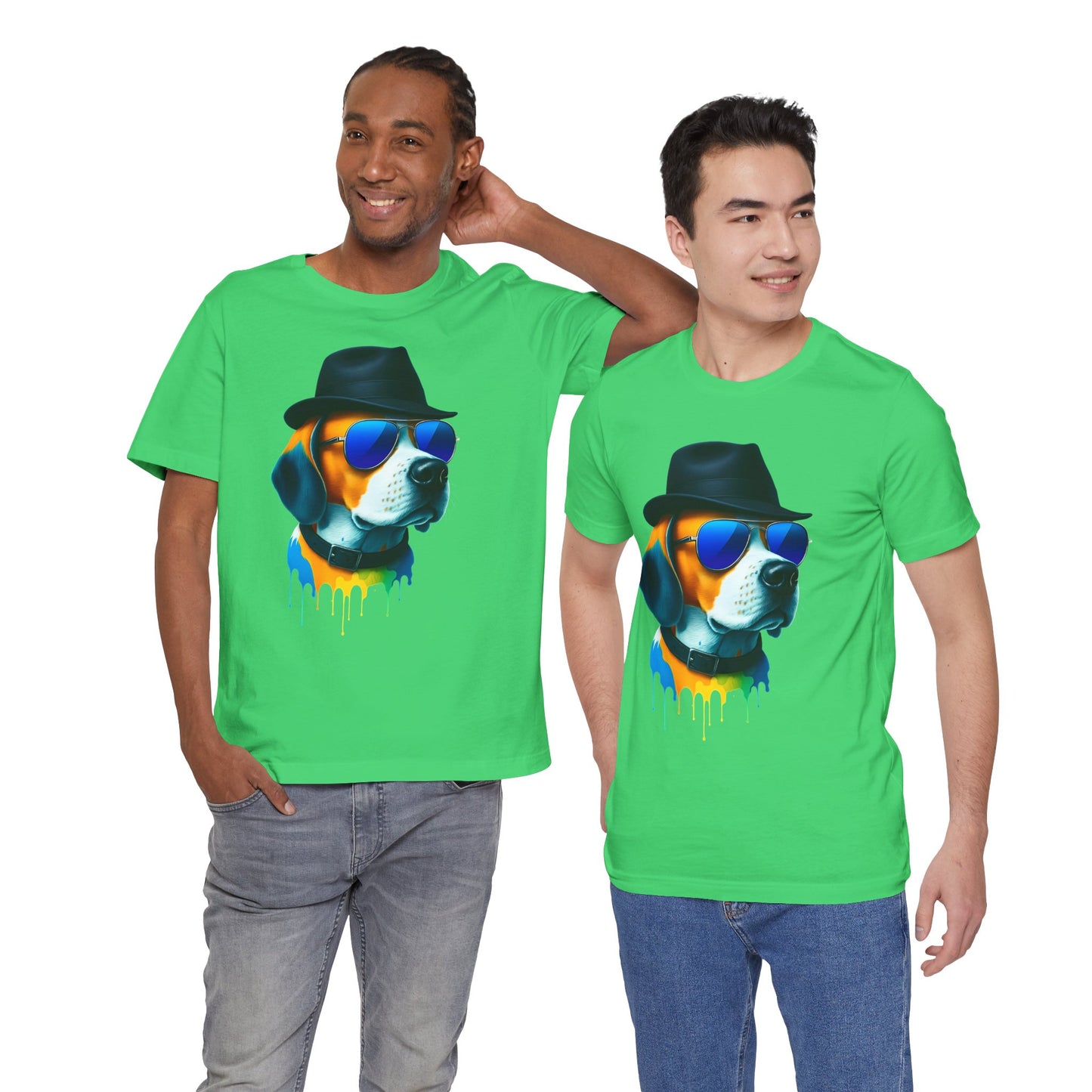 Cool Dog Graphic Tee | Fun Pet Lover T-shirt, Gift for Dog Owners, Casual Wear, Summer Style, Animal Art Apparel