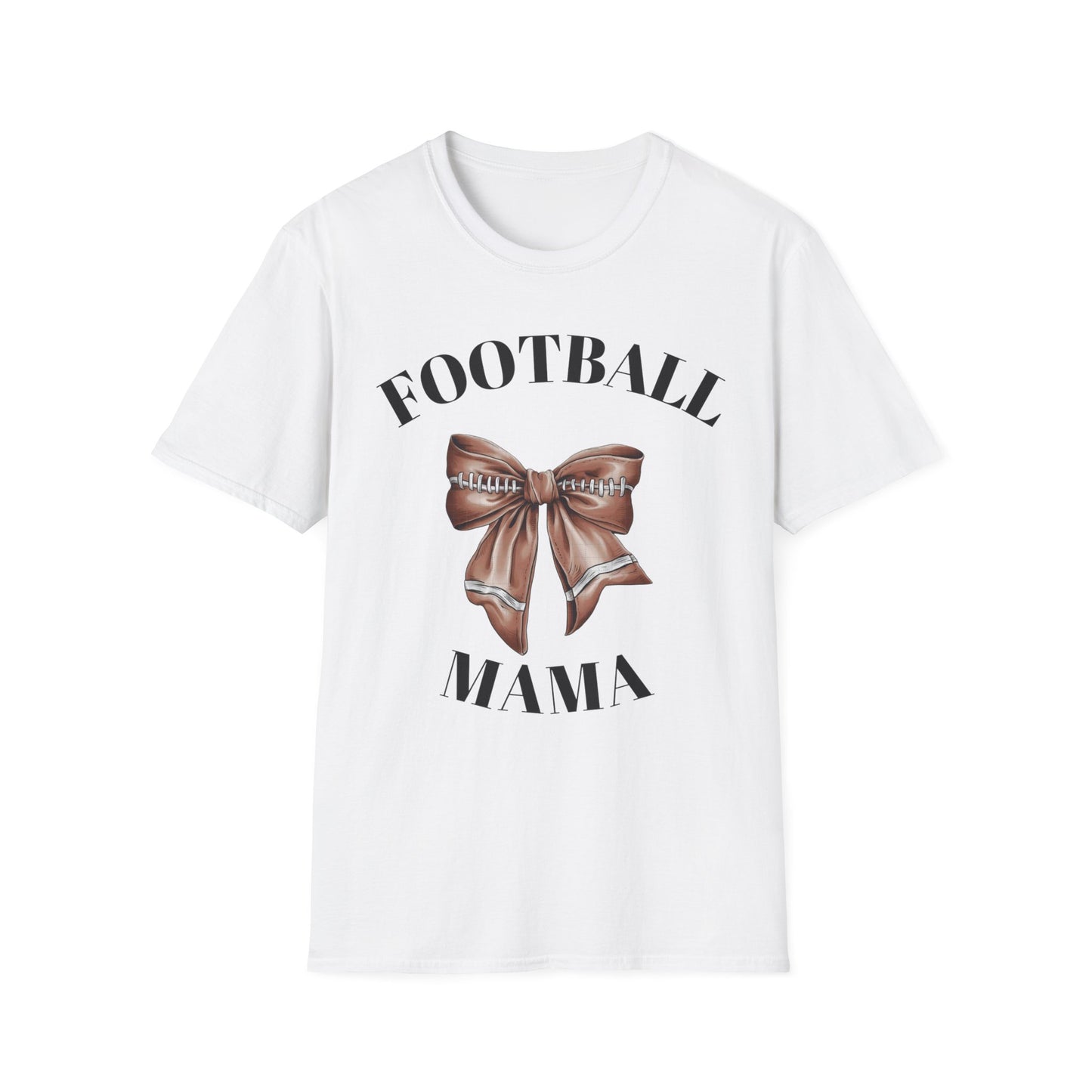 Football Mom Unisex T-Shirt - Supportive Mom of Kids Design