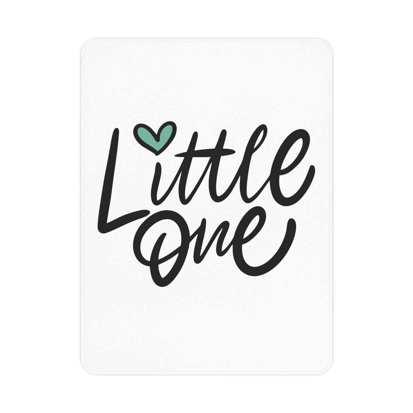 Cozy Toddler Blanket - 'Little One' Baby Gift, Nursery Decor, Soft Throw for Kids, Baby Shower Present, Birthday Gift