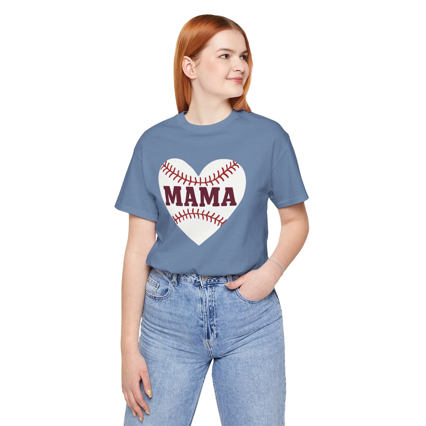 Baseball Mama Tee, Soft Unisex Tee for Baseball Moms, Sports Shirt, Gift for Mother’s Day, Casual Wear, Family Game Day