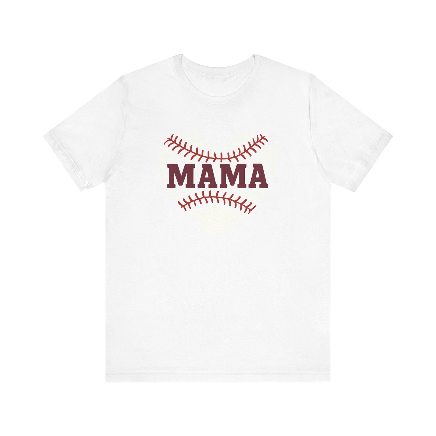 Baseball Mama Tee, Soft Unisex Tee for Baseball Moms, Sports Shirt, Gift for Mother’s Day, Casual Wear, Family Game Day