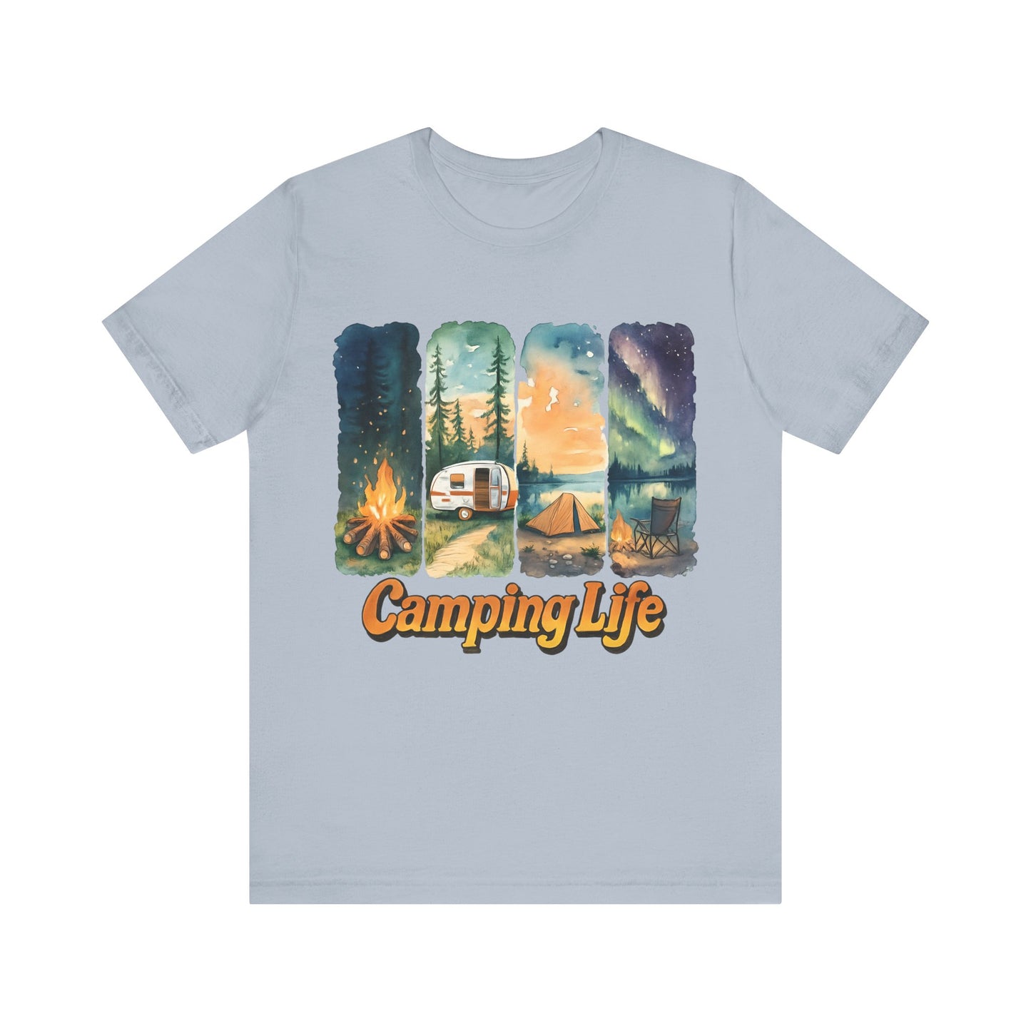 Camping Life Unisex Tee | Outdoor Adventure Shirt, Nature Lover Gift, Camping Apparel, Travel T-Shirt, Weekend Getaway Outfit