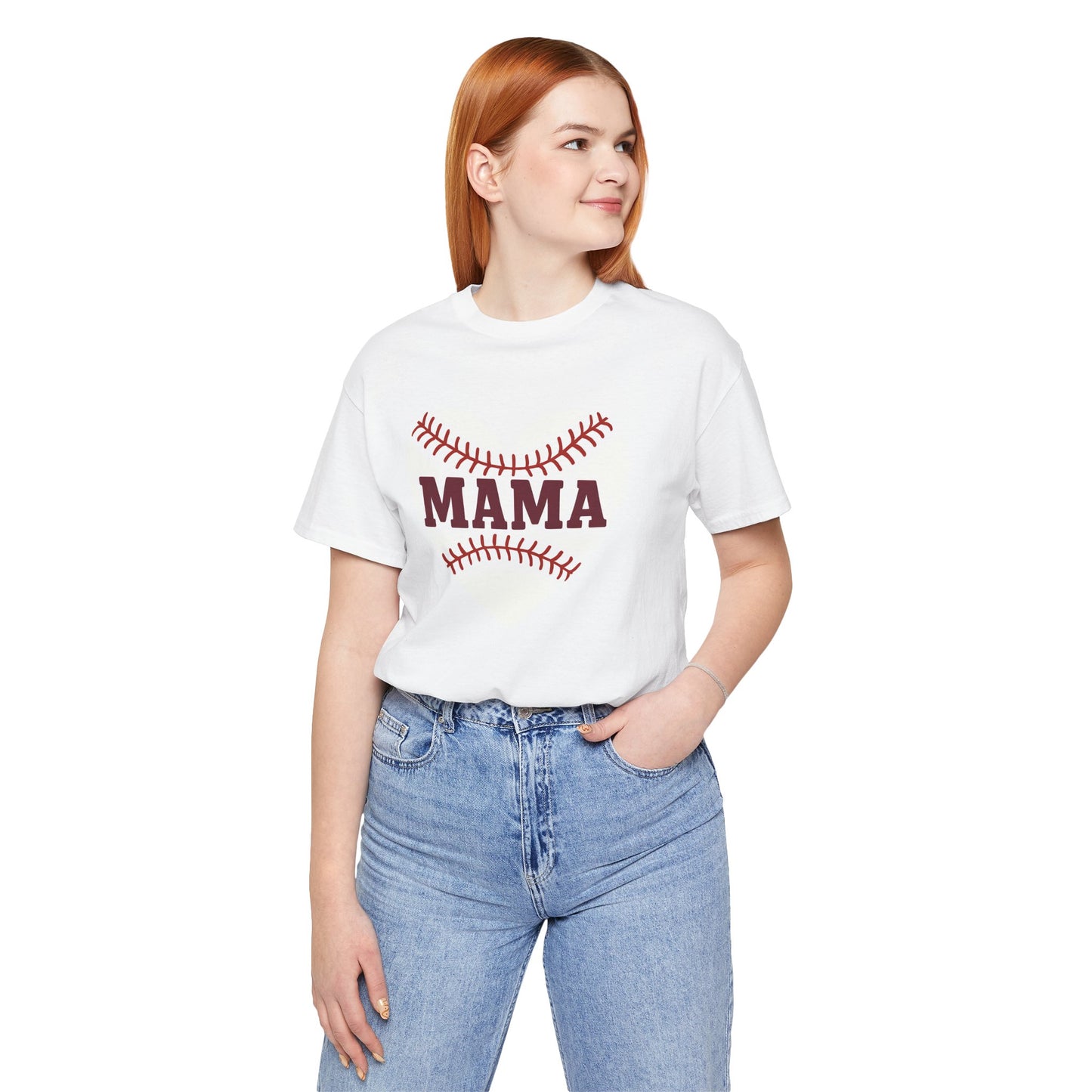Baseball Mama Tee, Soft Unisex Tee for Baseball Moms, Sports Shirt, Gift for Mother’s Day, Casual Wear, Family Game Day