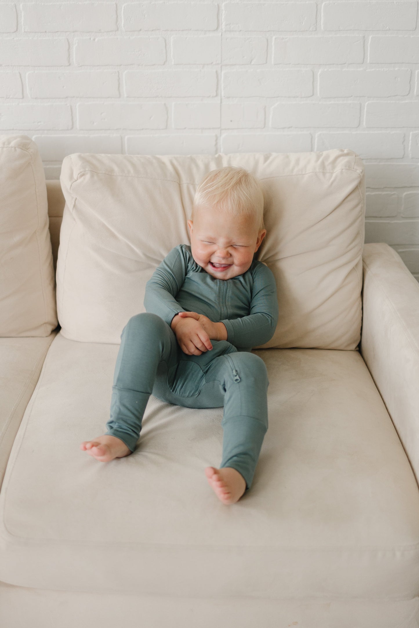 Solid Bamboo Zippy Pajamas - more colors