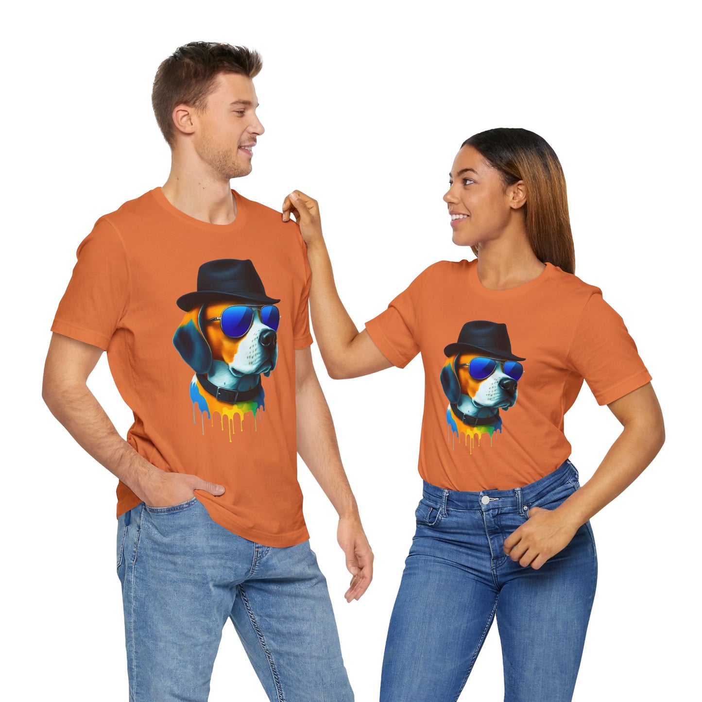 Cool Dog Graphic Tee | Fun Pet Lover T-shirt, Gift for Dog Owners, Casual Wear, Summer Style, Animal Art Apparel