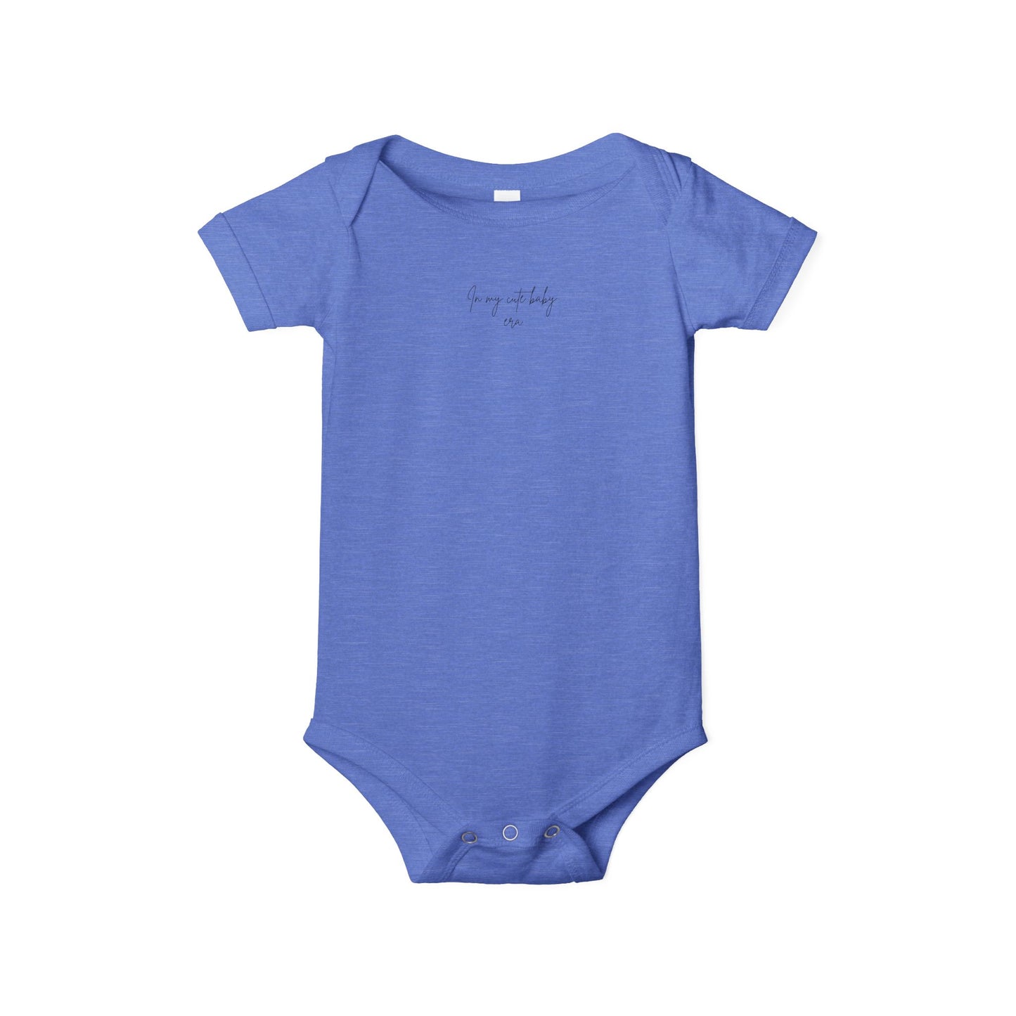 Pink Infant Jersey One Piece - " In my cute Baby ere phase" Soft Baby Bodysuit, Cute Newborn Outfit, Baby Shower Gift, Comfortable Everyday Wear, Little One Apparel