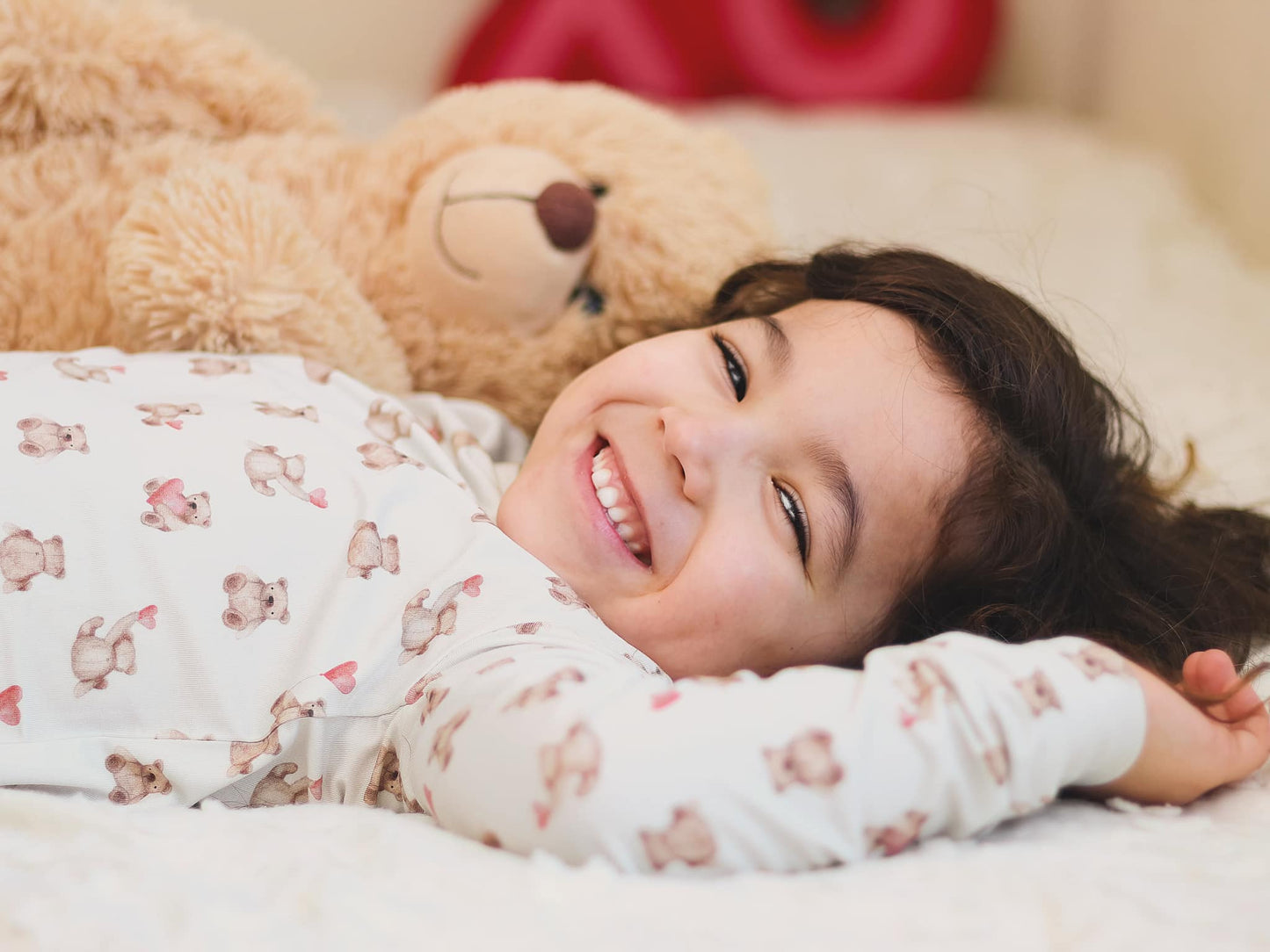 Teddy-Gram 2pc Bamboo Pajamas