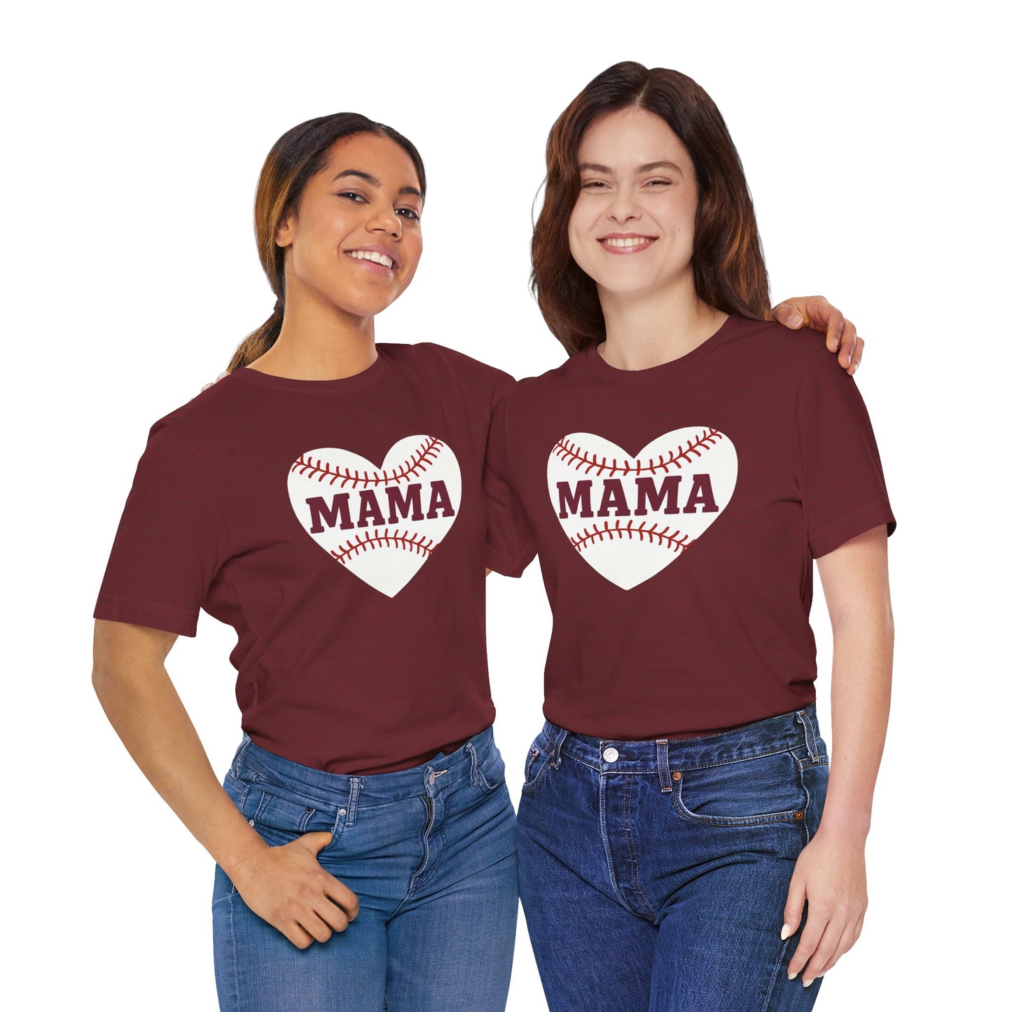 Baseball Mama Tee, Soft Unisex Tee for Baseball Moms, Sports Shirt, Gift for Mother’s Day, Casual Wear, Family Game Day