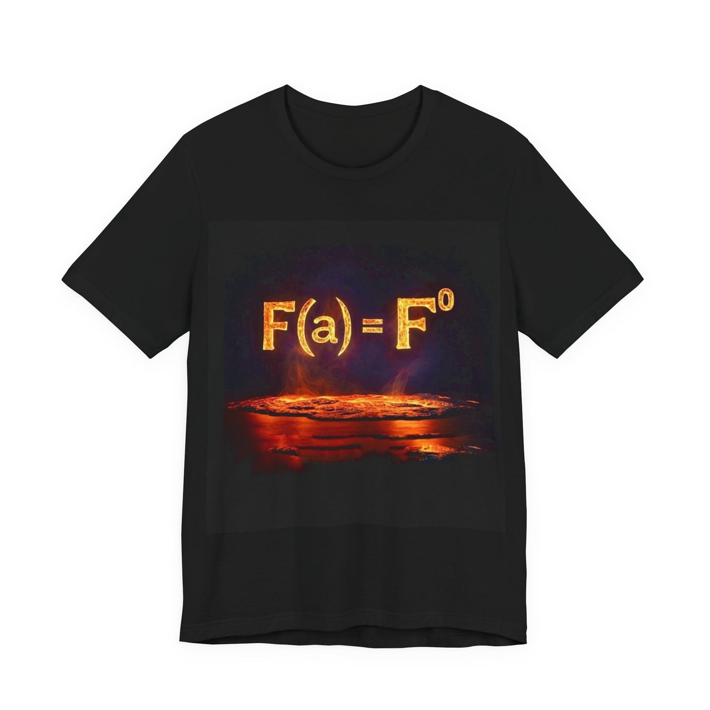 Mathematical Art Tee, Unisex Jersey Tee, Science Shirt, Geeky Gift, Casual Wear, Physics Enthusiast Apparel