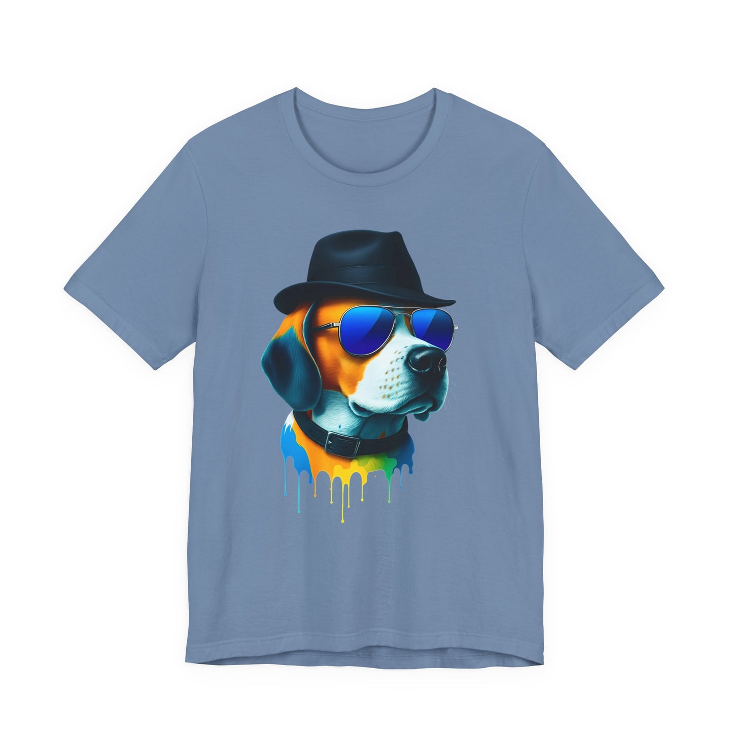 Cool Dog Graphic Tee | Fun Pet Lover T-shirt, Gift for Dog Owners, Casual Wear, Summer Style, Animal Art Apparel