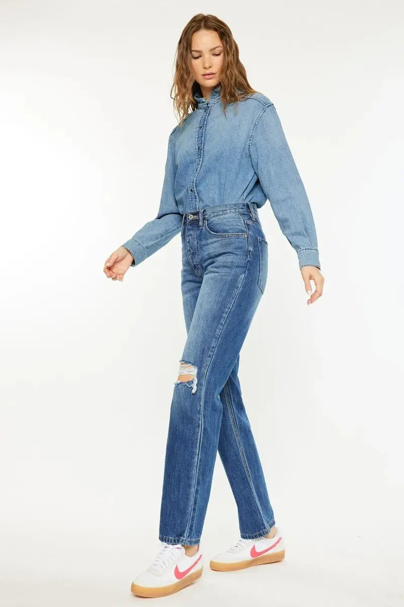 Ultra High Rise 90's Kancan Boyfriend Jeans