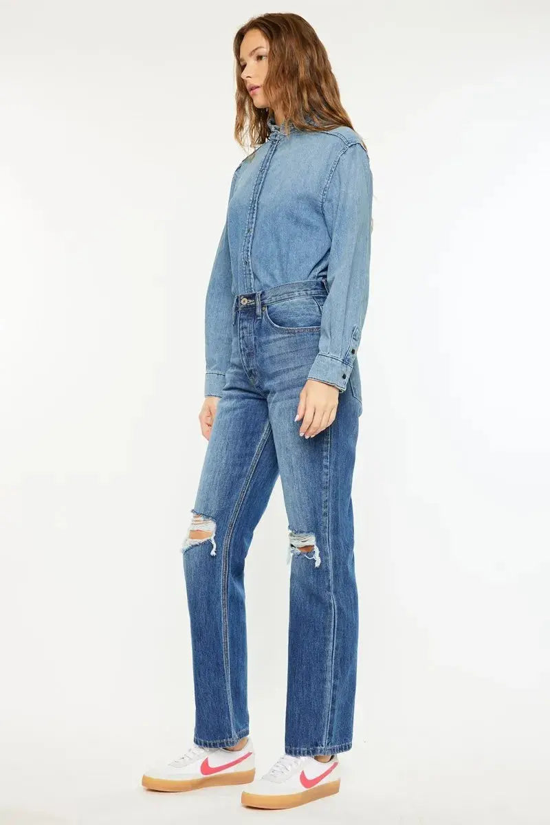 Ultra High Rise 90's Kancan Boyfriend Jeans
