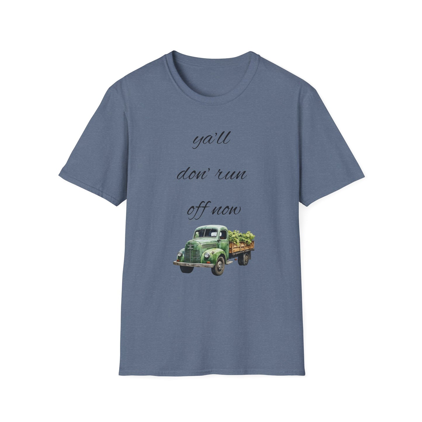 Vintage Truck Inspirational T-Shirt, Gardening Gift, Country Style Apparel, Unisex Tee, Perfect for Nature Lovers