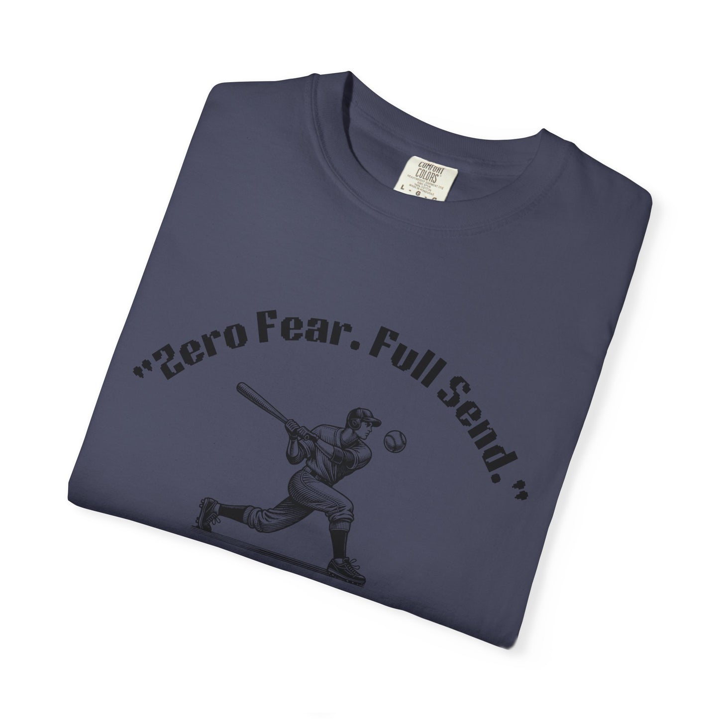 Youth Garment-Dyed T-shirt Zero Fear Full Send Moto Tee