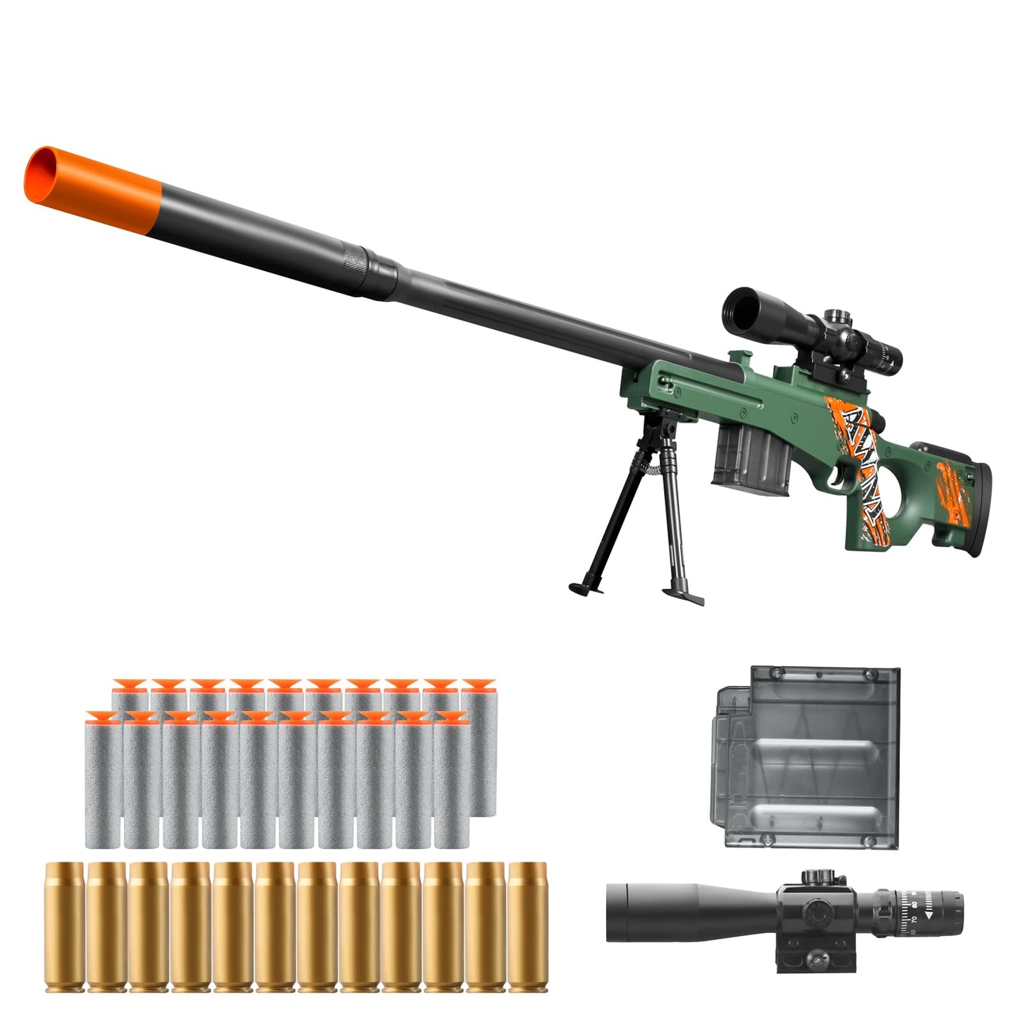Foam Dart Blaster Shotgun for Kids 8+