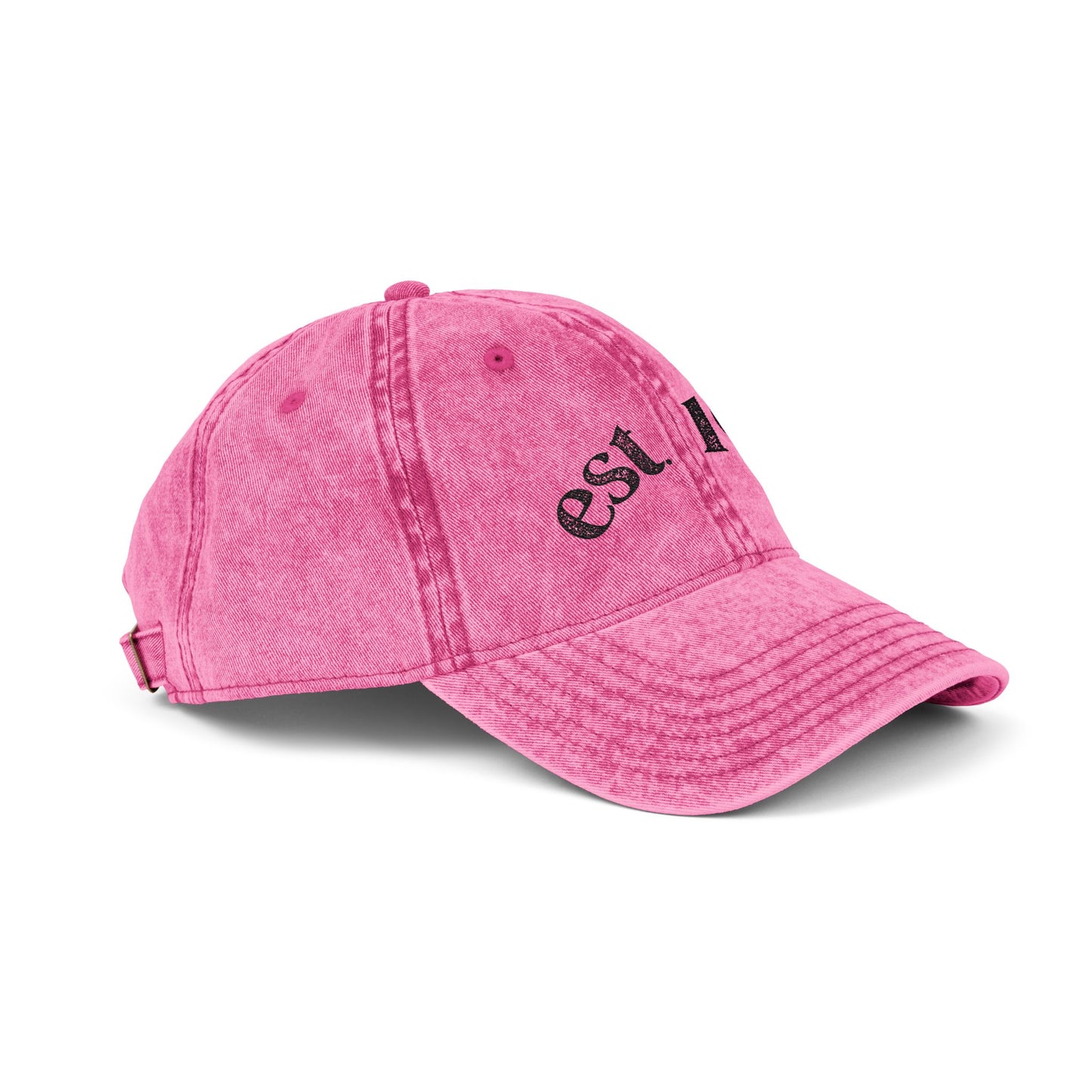 Embroidered Vintage Cap