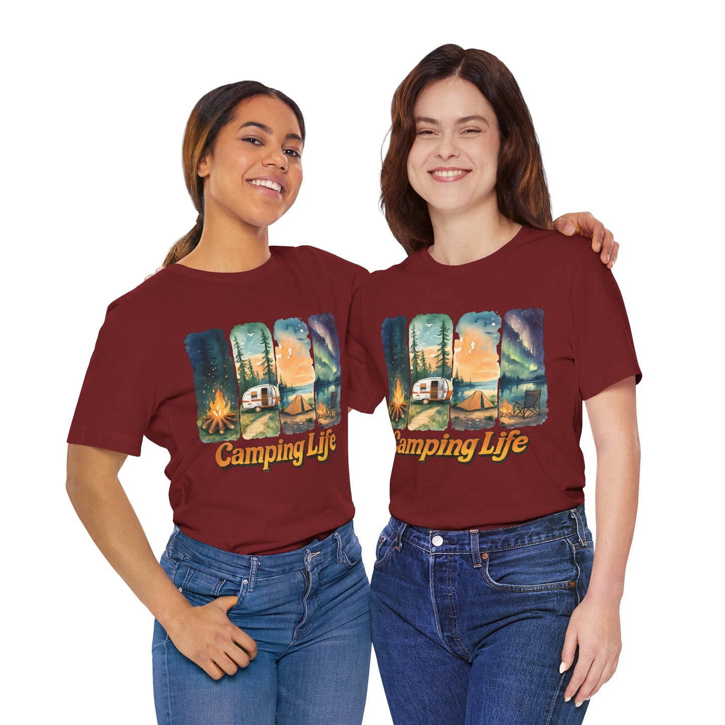 Camping Life Unisex Tee | Outdoor Adventure Shirt, Nature Lover Gift, Camping Apparel, Travel T-Shirt, Weekend Getaway Outfit