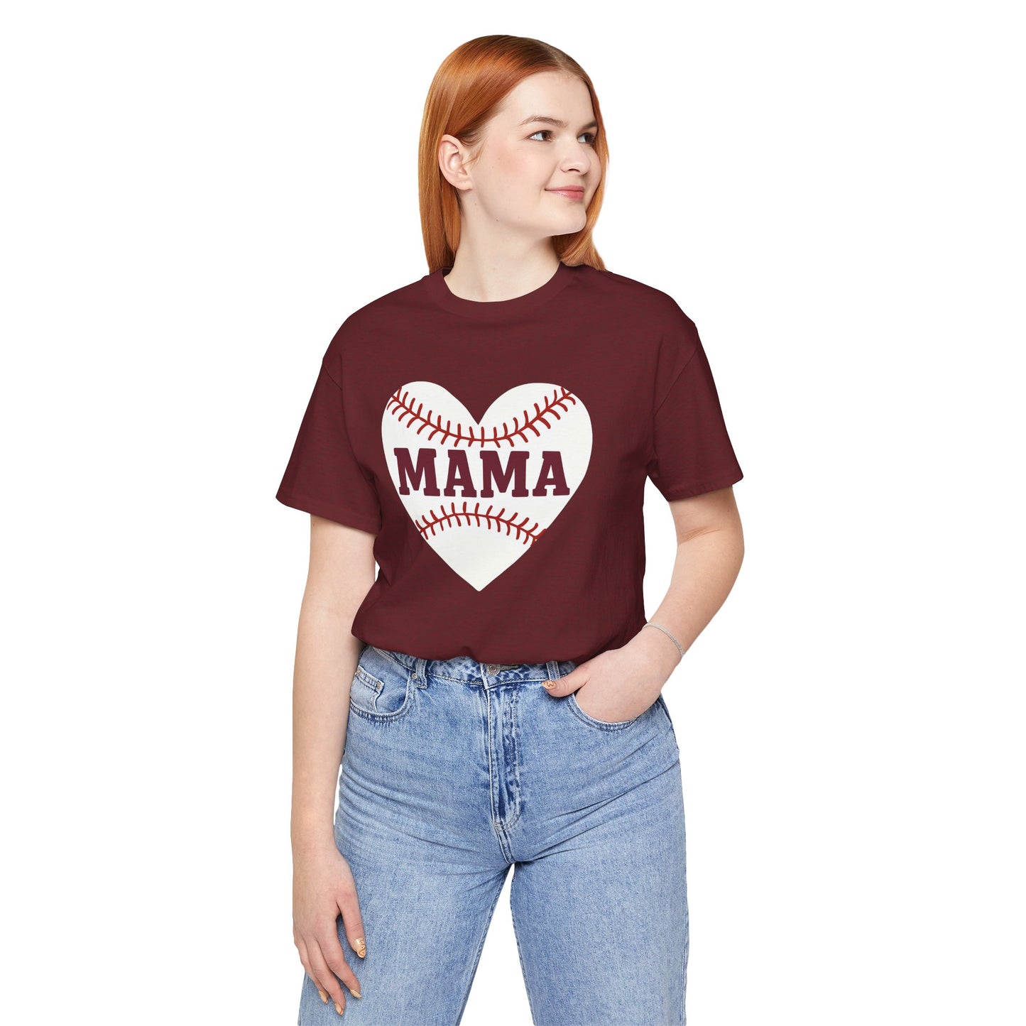 Baseball Mama Tee, Soft Unisex Tee for Baseball Moms, Sports Shirt, Gift for Mother’s Day, Casual Wear, Family Game Day
