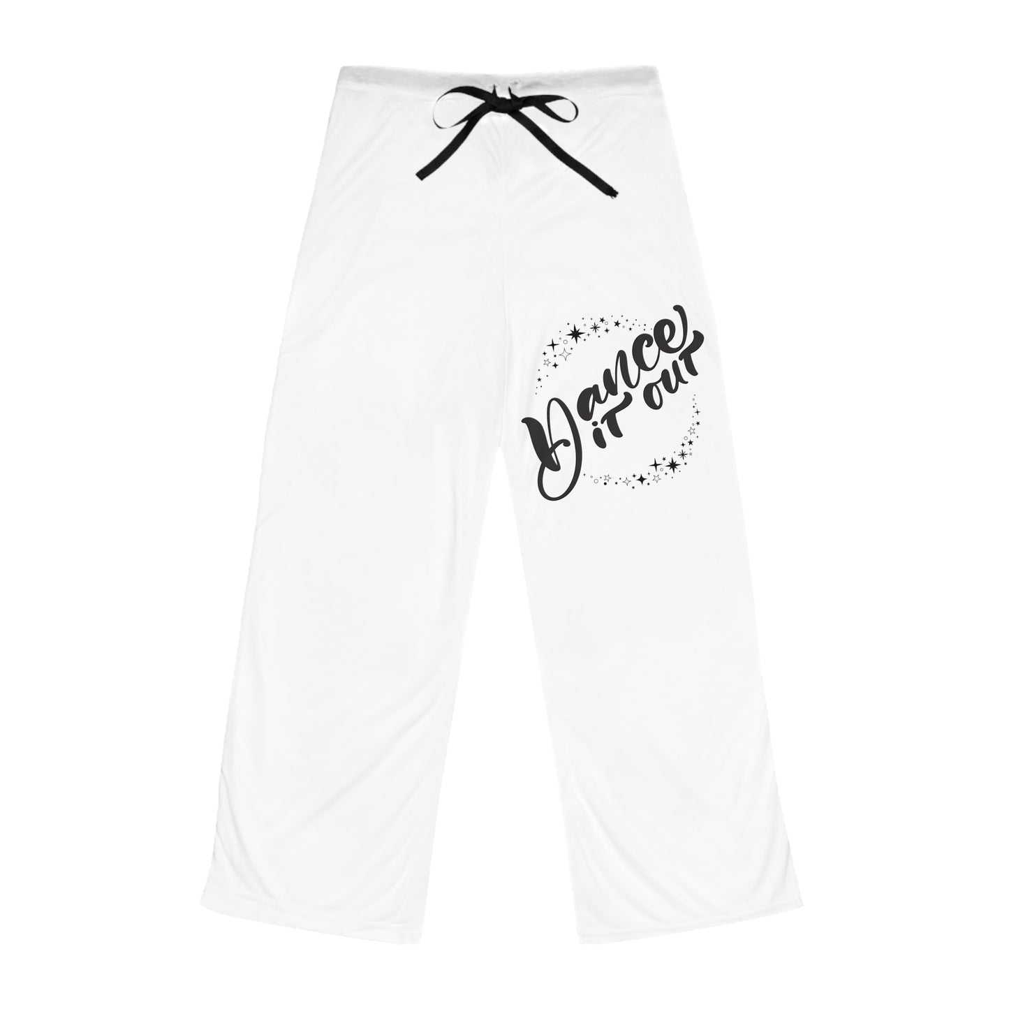 Dance Party Women's Pajama Pants, Cozy Sleepwear, Gift for Dancers, Relaxation Lounge Pants, Cute Pajama Bottoms