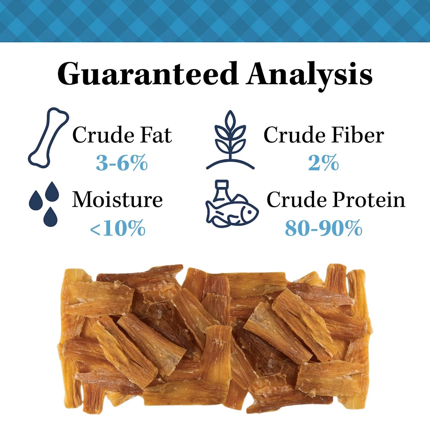 Country Living 4”-7” Beef Backstrap Tendon Dog Chews – 5 Count Bag – All-Natural, Long-Lasting, High-Protein Dog Treats – Single-Ingredient, Grain-Free