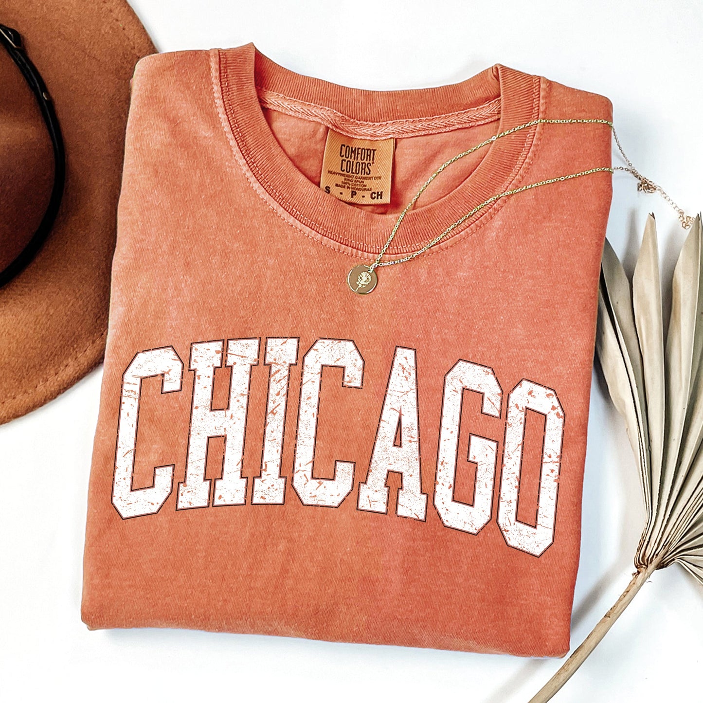 Chicago, Football, Sports, Game Day, Big Game, Touchdown, Tailgate Party, University, College, State Tshirt Comfort Colors T-Shirt