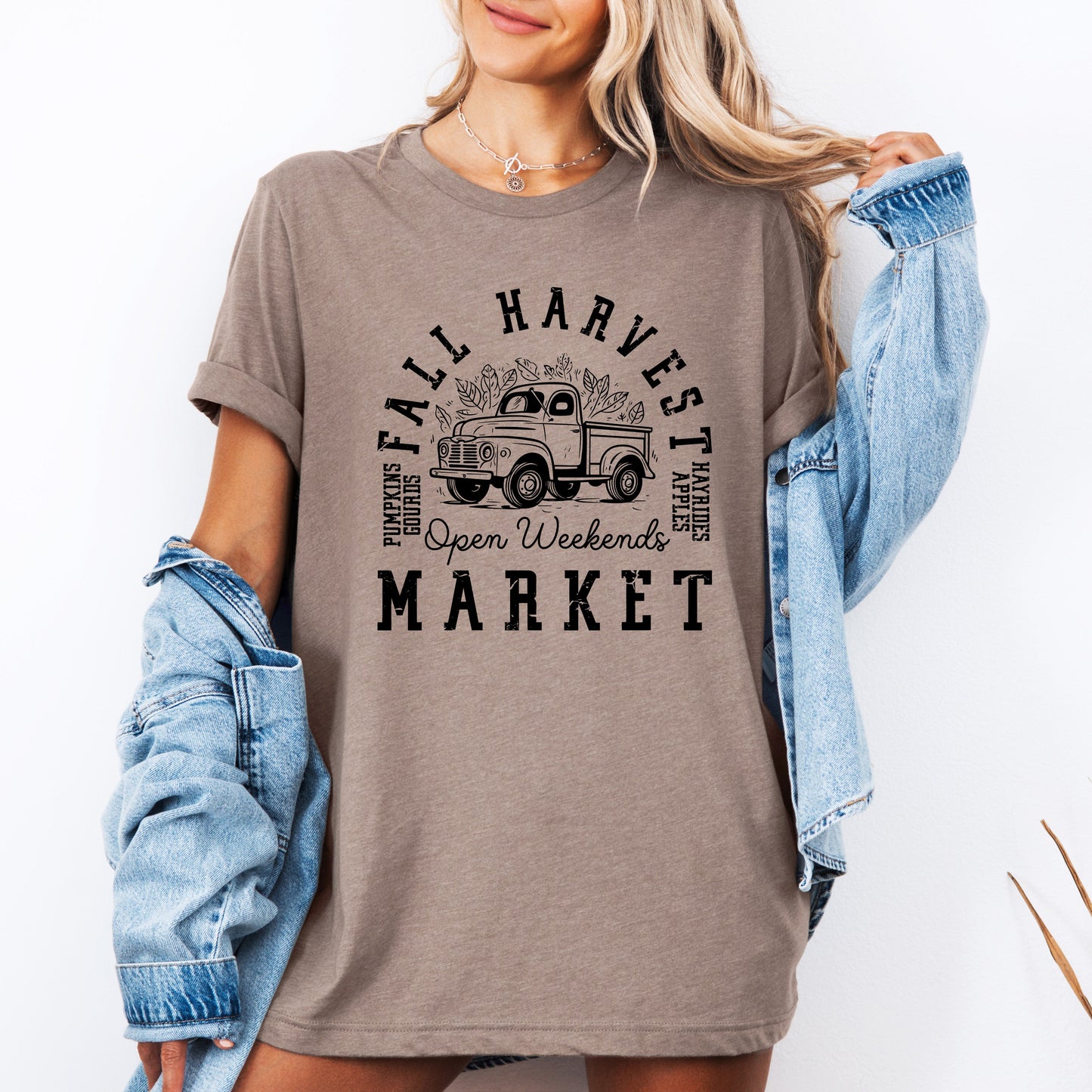 Fall Harvest Market, Pumpkins, Autumn, Tshirt