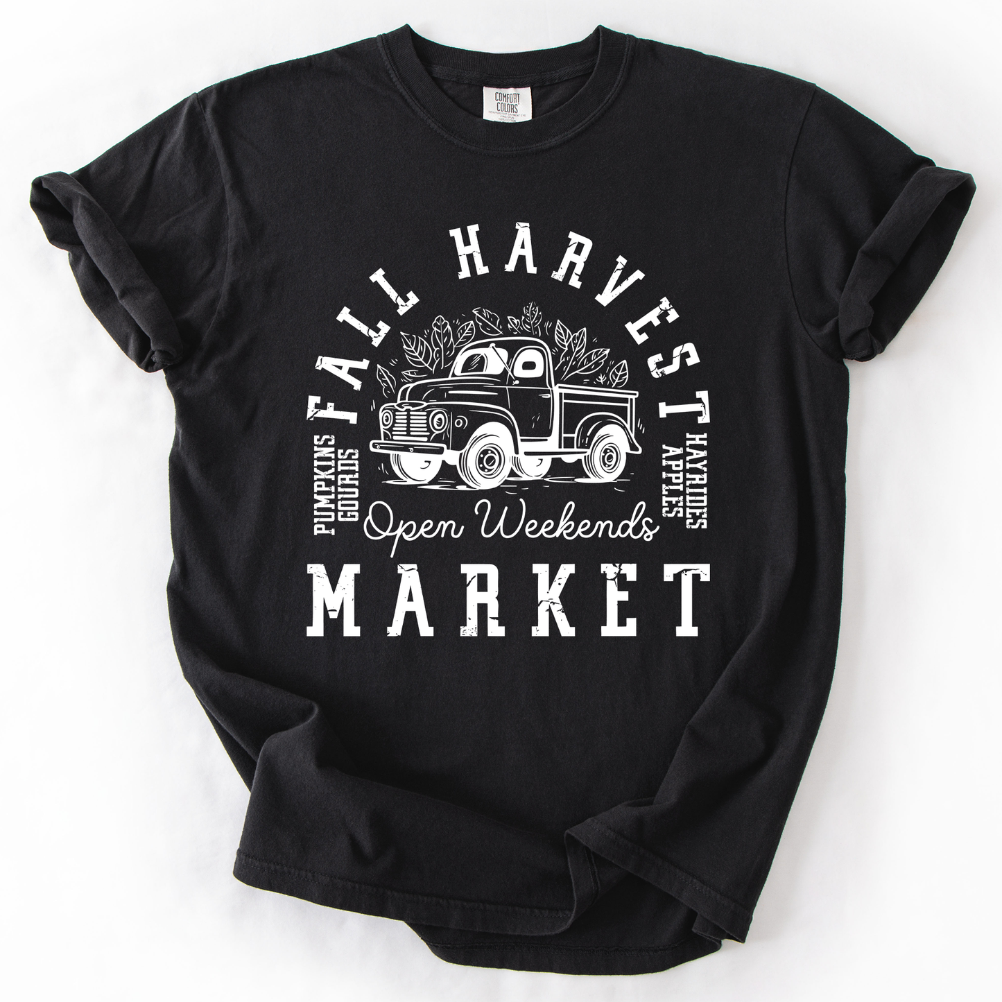 Fall Harvest Market, Pumpkins, Autumn, Comfort Colors T-Shirt