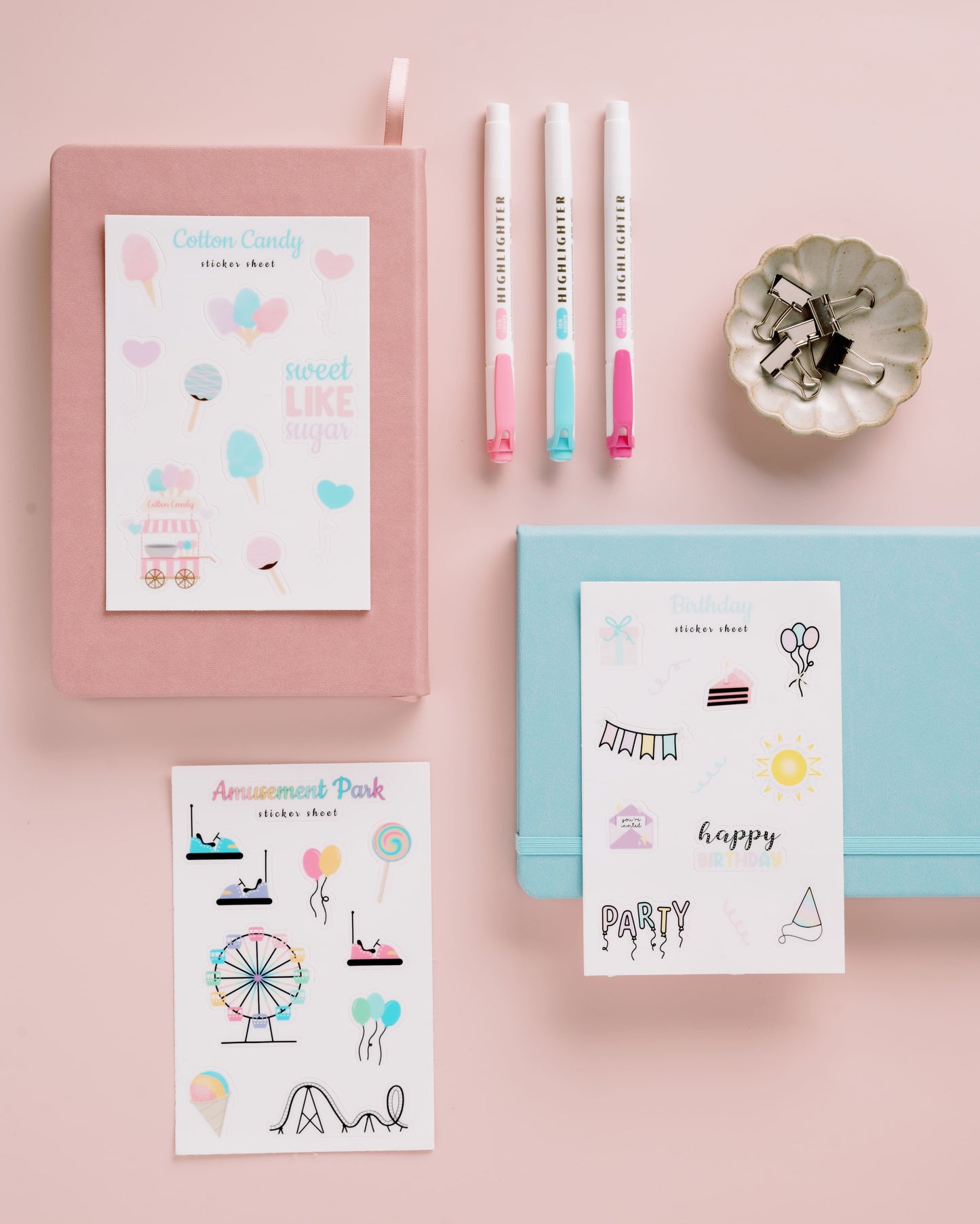 Vintage Floral Sticker Sheet
