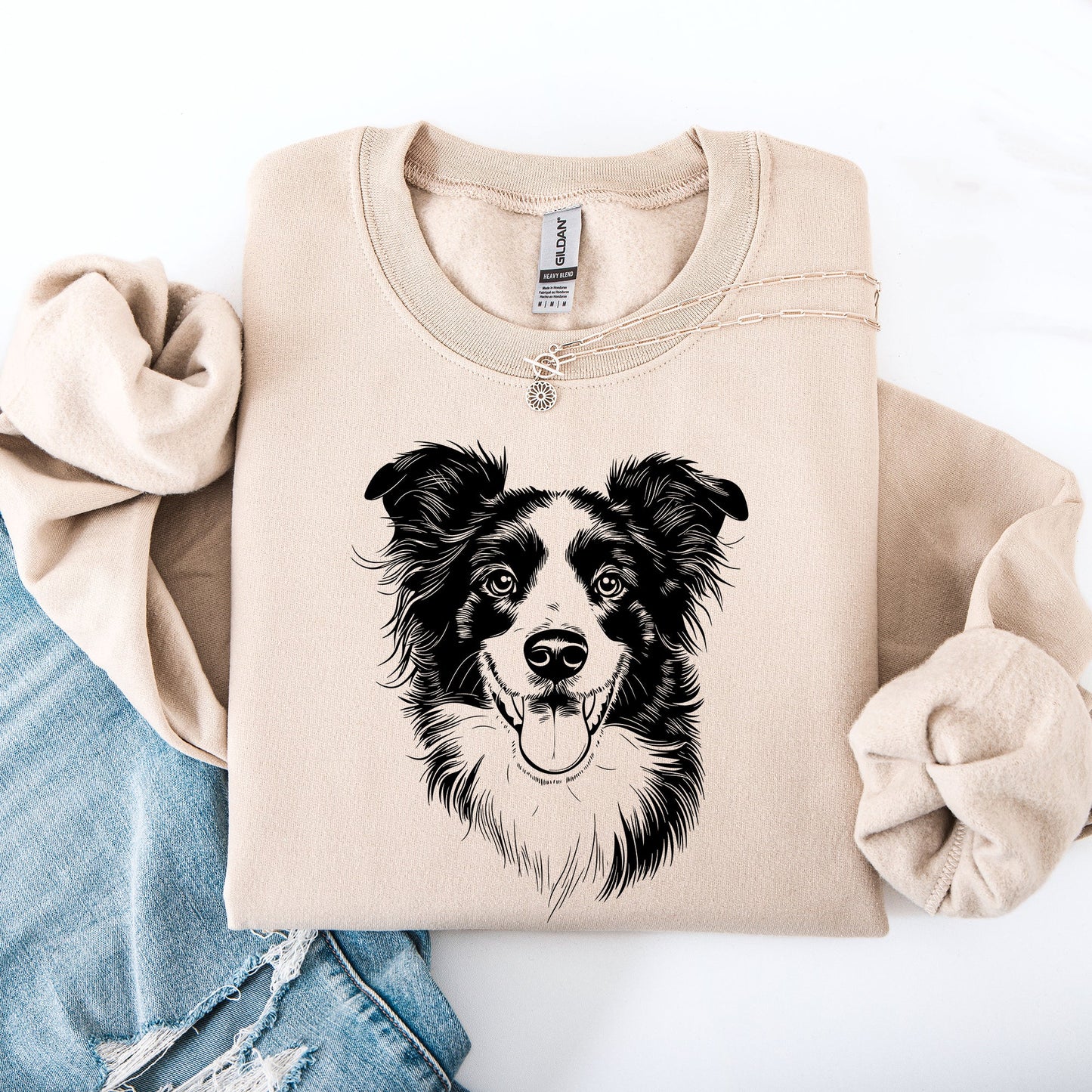 Border Collie, Pet, Dog Breed Sweatshirt