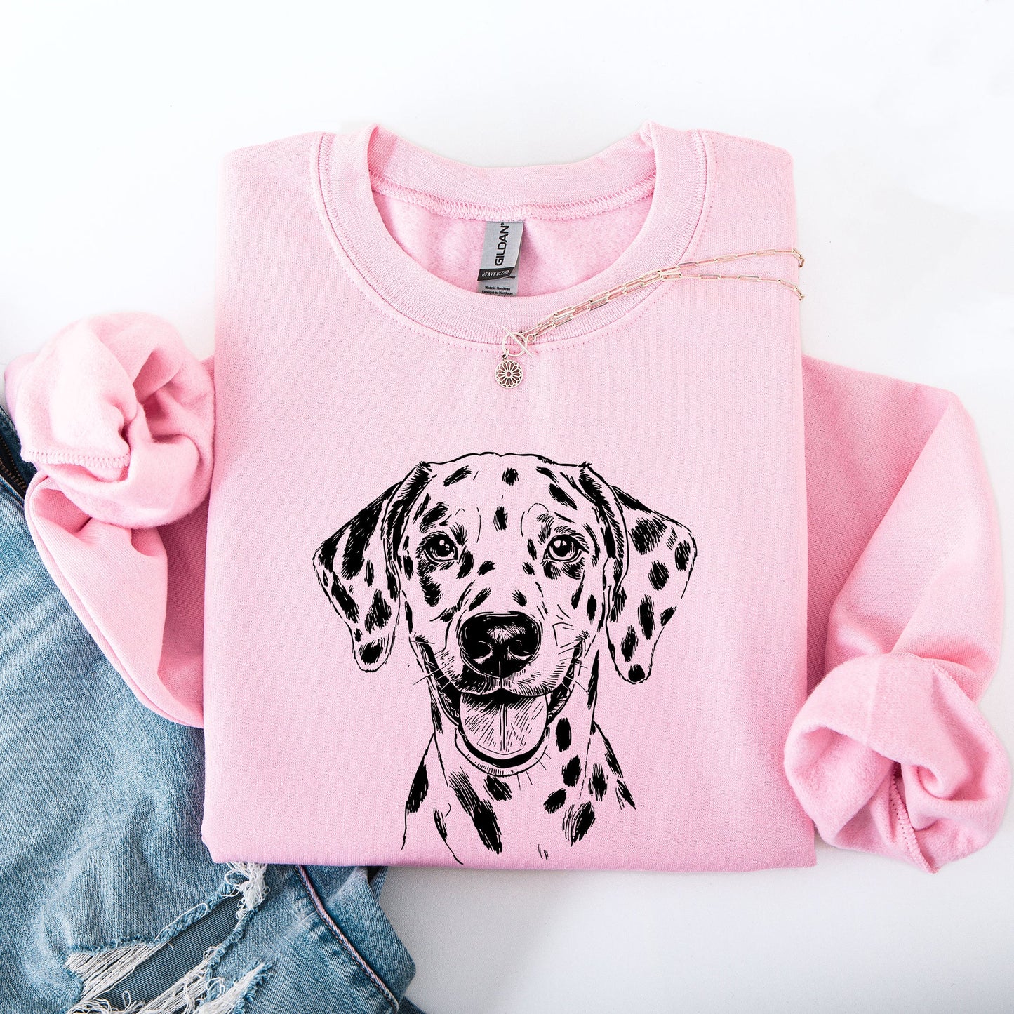 Dalmatian, Pet, Dog Breed Sweatshirt